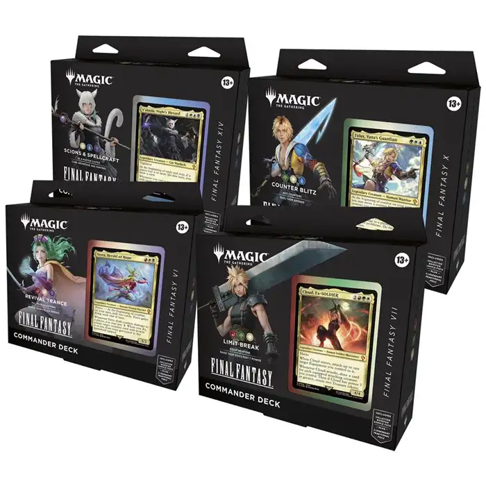 Magic The Gathering - Final Fantasy - Commander Deck Bundle、mySite、waistdrama