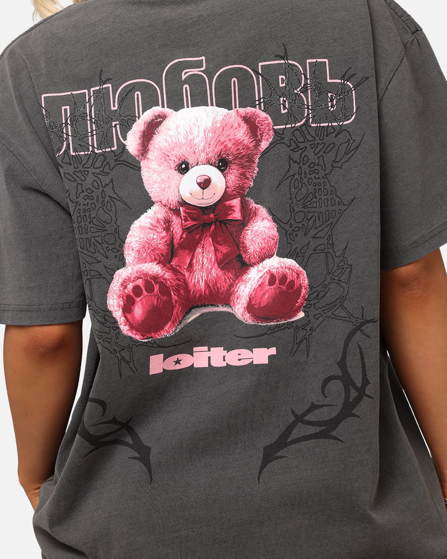 Loiter Care T-Shirt Black Wash、mySite、zt4zffjzw