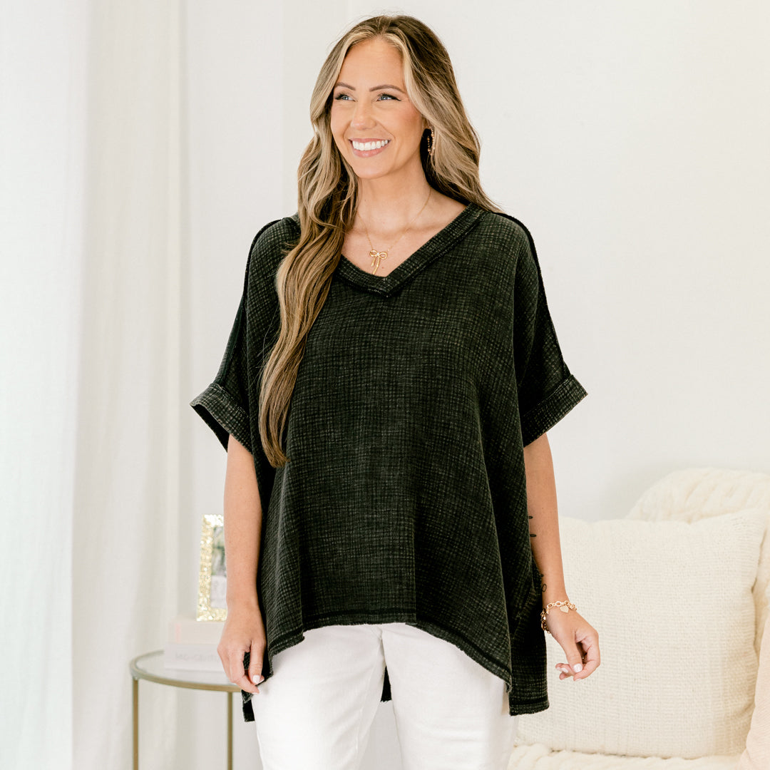  Love Like You Mean It Top, Ash Black、mySite、justintrudeaud