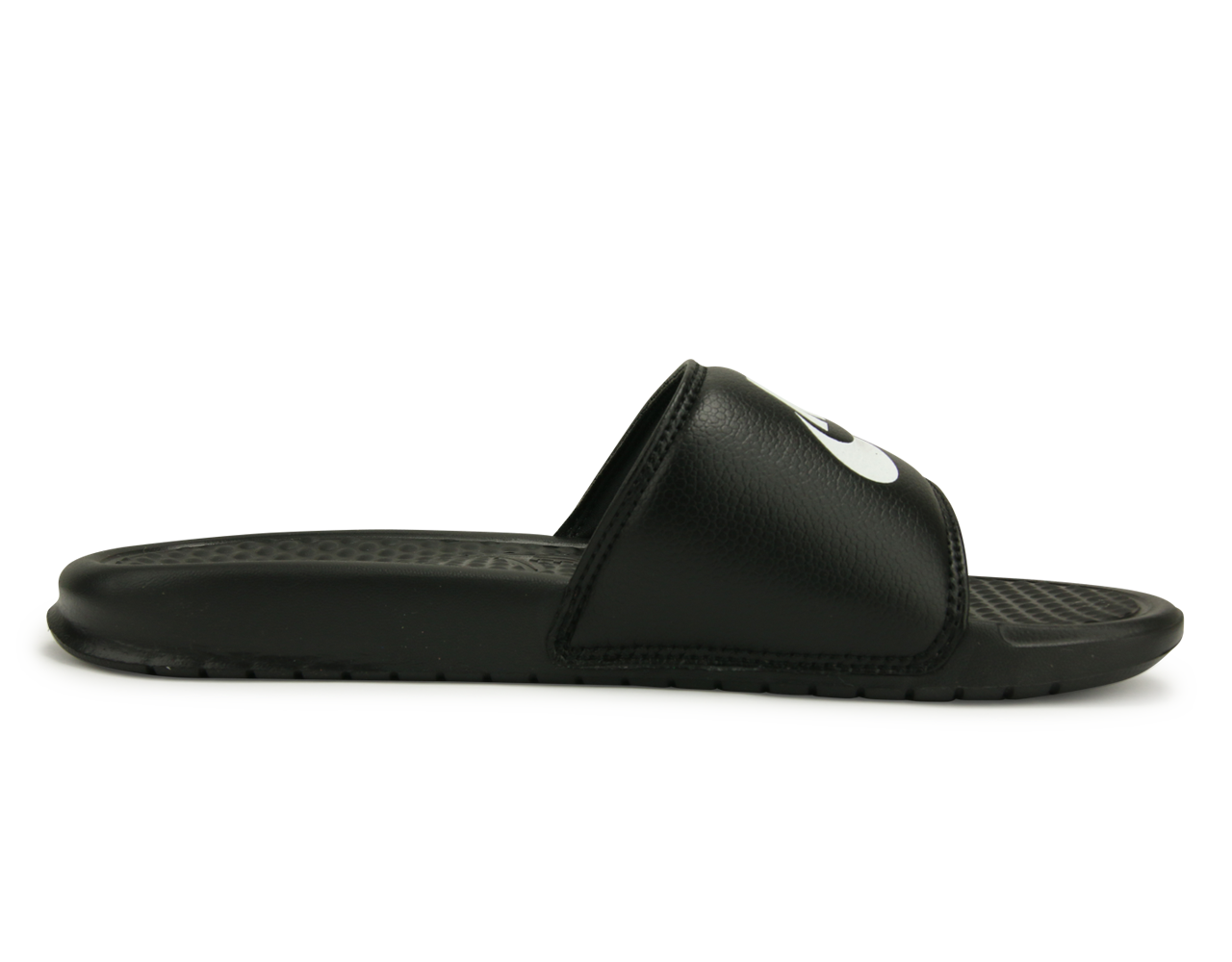 Nike Men's Benassi JDI Sandal Black/White、mySite、bottomscart