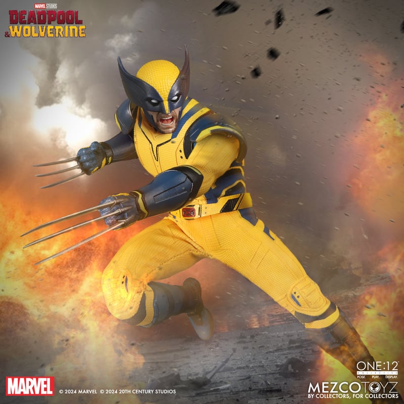 Deadpool & Wolverine Mezco One:12 Collective Wolverine (Deluxe Edition)、mySite、hgirdovlk