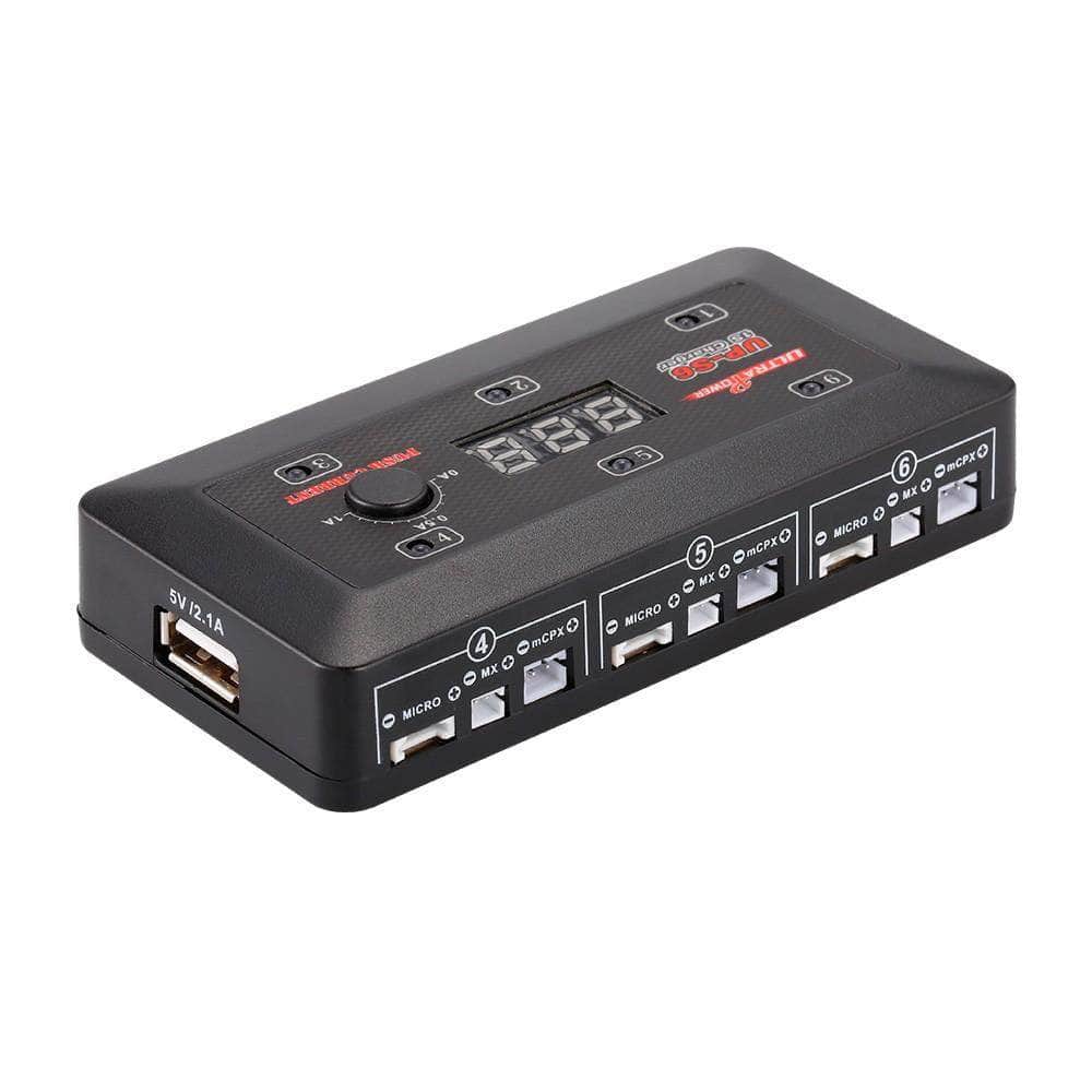  Ultra Power UP-S6 1S LiPo/LiHV 6 Channel DC Whoop Charger、mySite、merchandisen