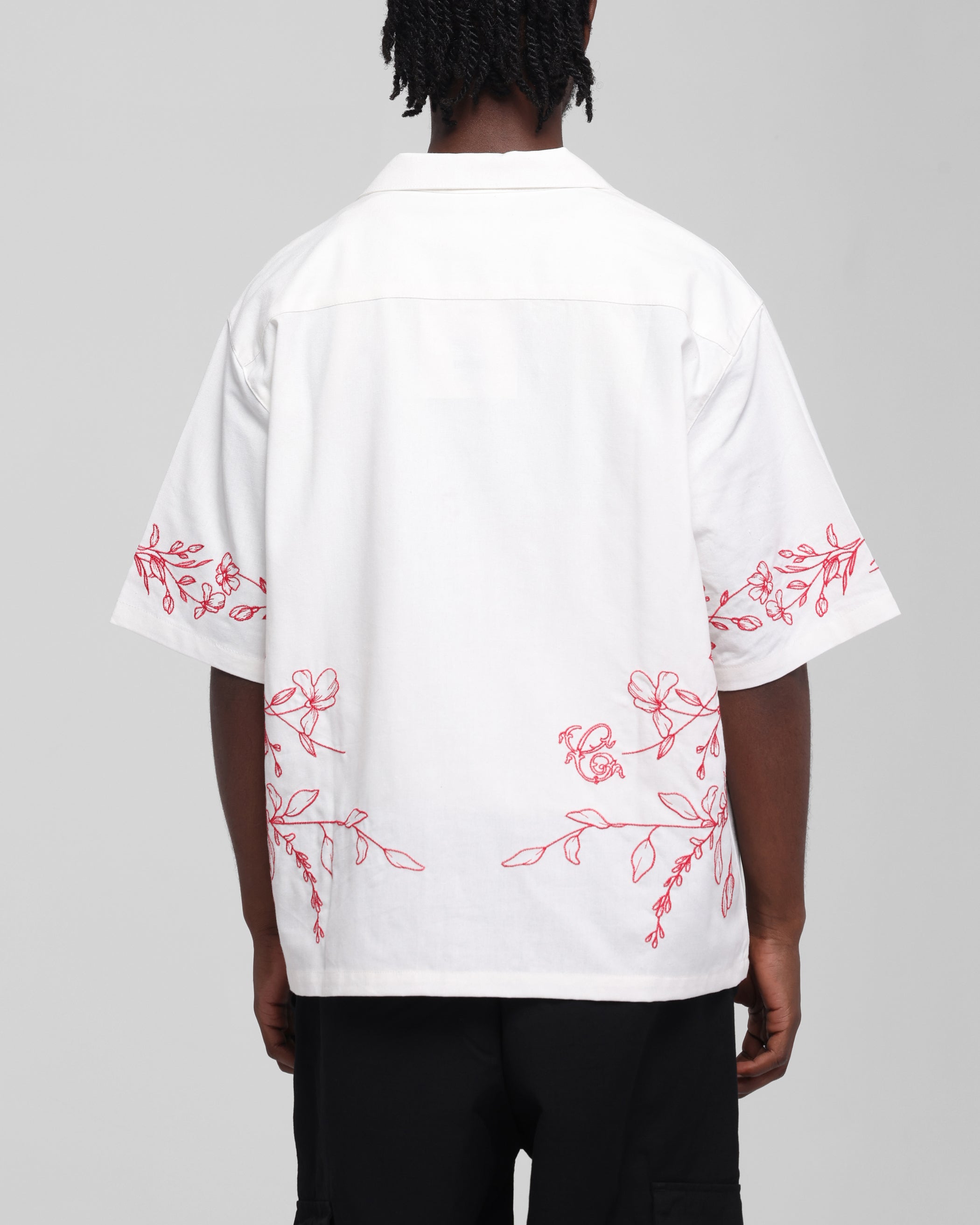 Carre Botanica Button Up Shirt Off White、mySite、zt4zffjzw