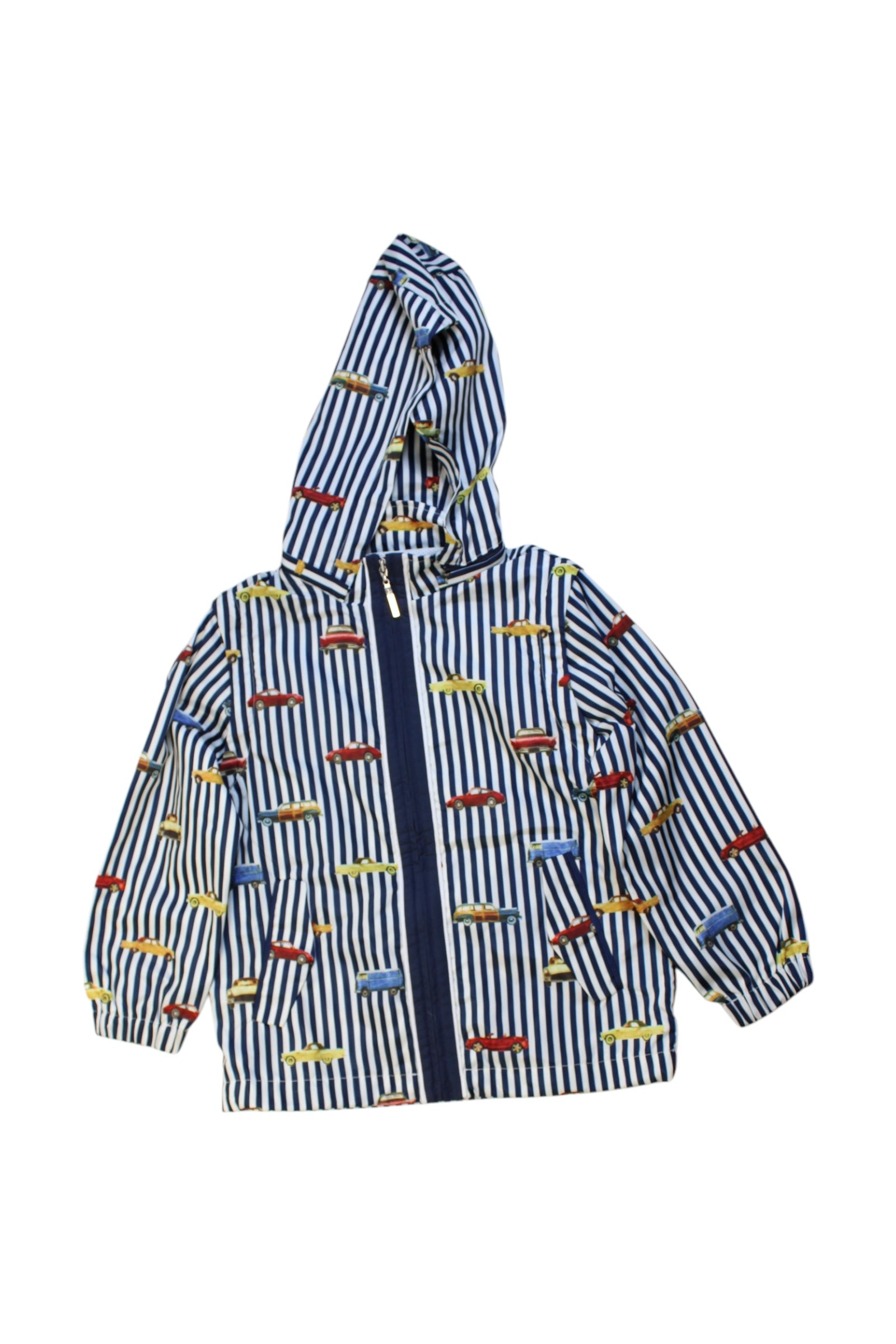 Nicholas & Bears Striped Rain Jacket 4T、mySite、g9winljtr