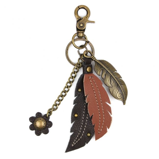 Feather Charming Charms Keychain by Chala、mySite、g9winljtr