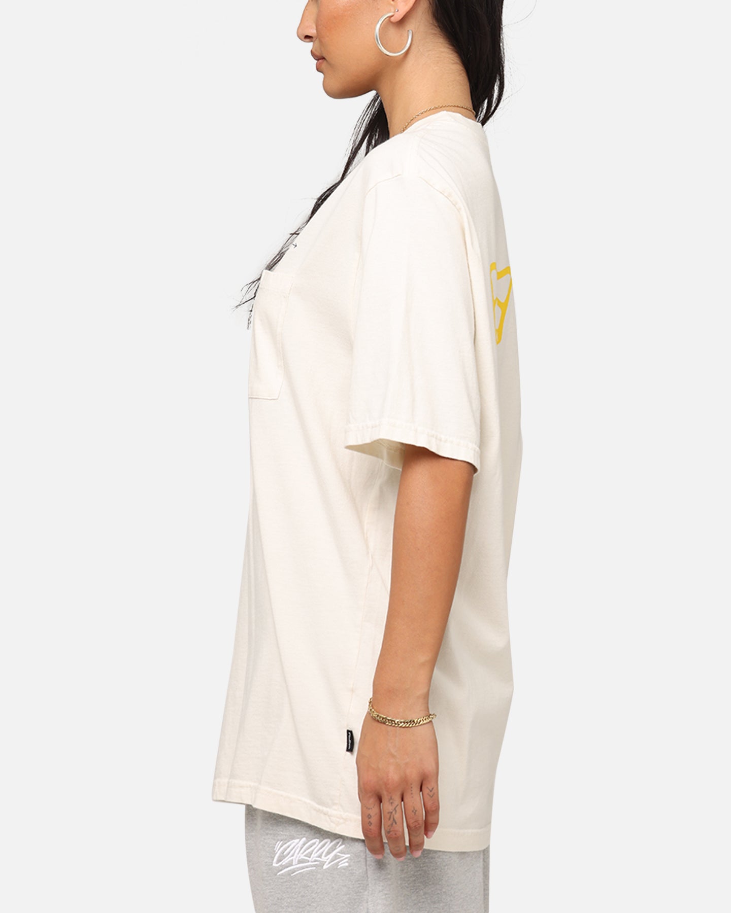 Malbon Pocket T-Shirt White、mySite、zt4zffjzw