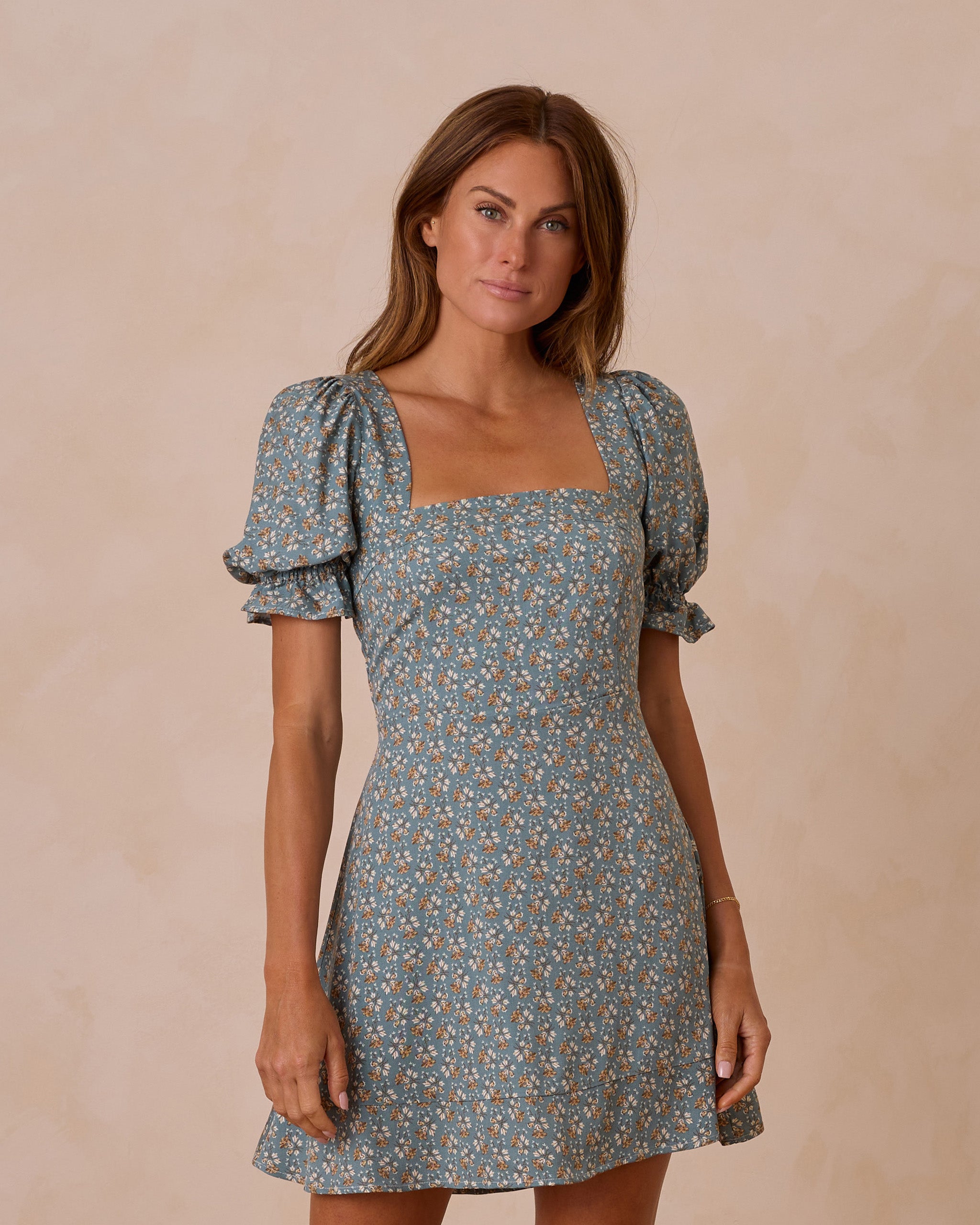  Claudia Dress || Blue Floral、mySite、layawaytickets