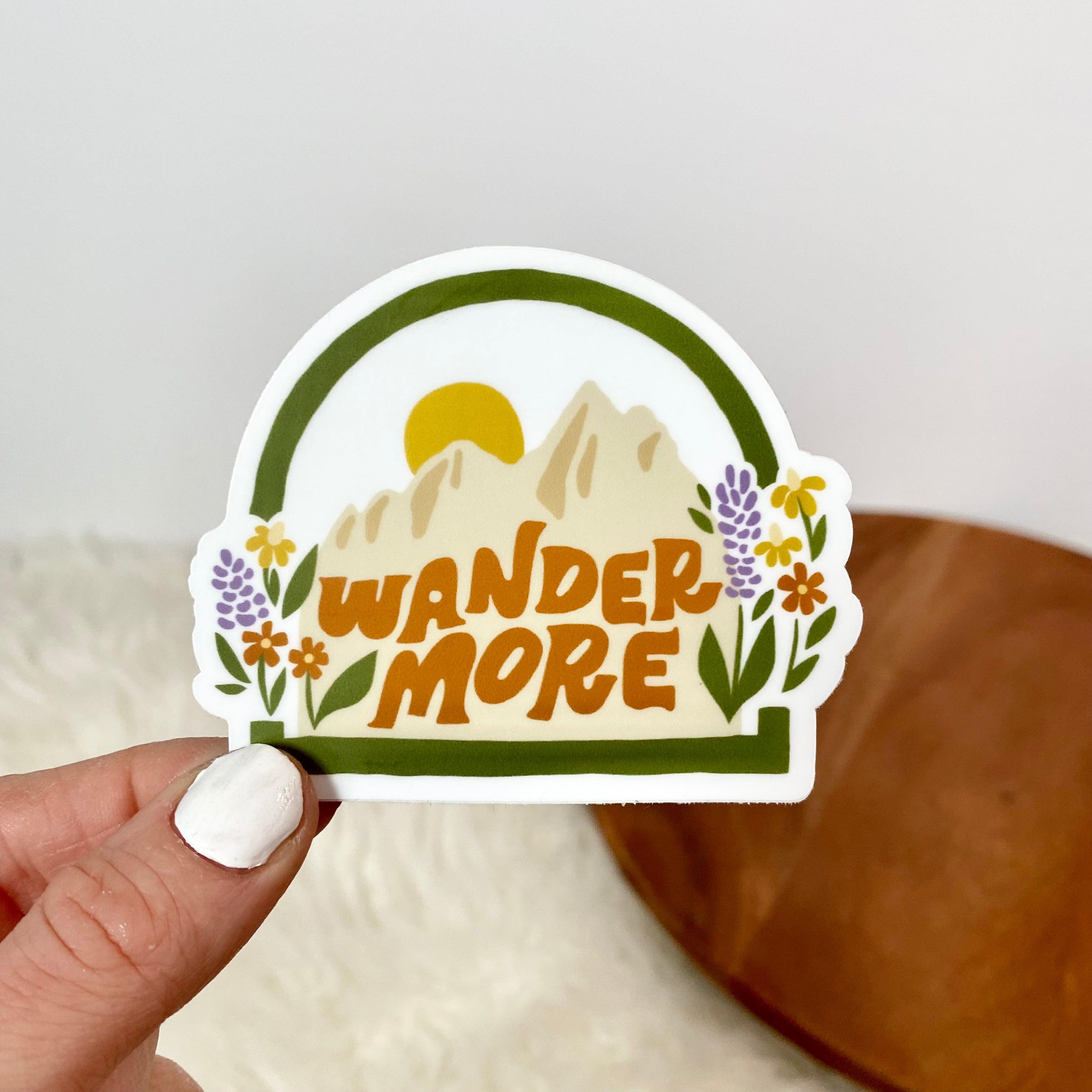  Wander More Nature Sticker、mySite、elrpsem3k