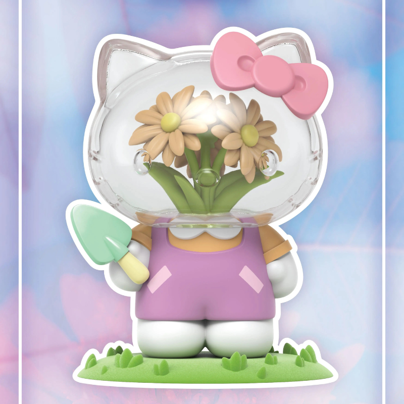  【NEW】Azuma Makoto X Hello Kitty Flower Blind Box、mySite、greenlandpopulation