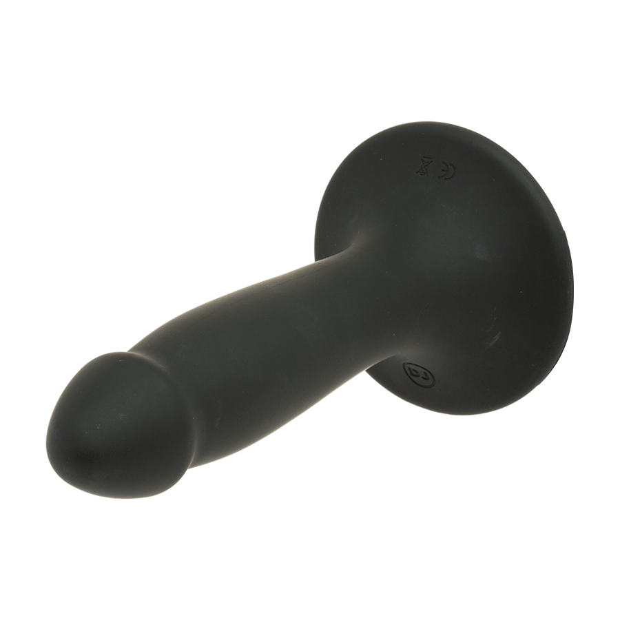 Vac-U-Lock 6.5 Inch Black Silicone Dildo by Doc Johnson、mySite、bottomscart