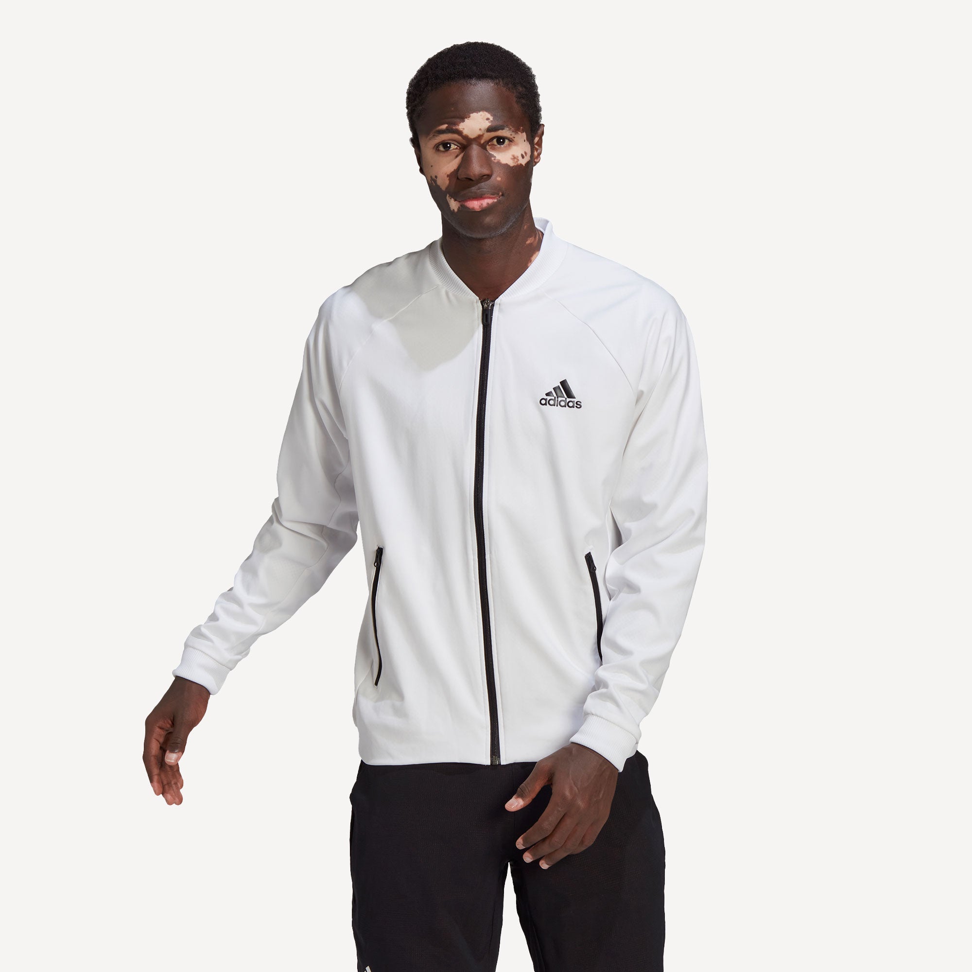 adidas Melbourne Men's Stretch Woven Tennis Jacket