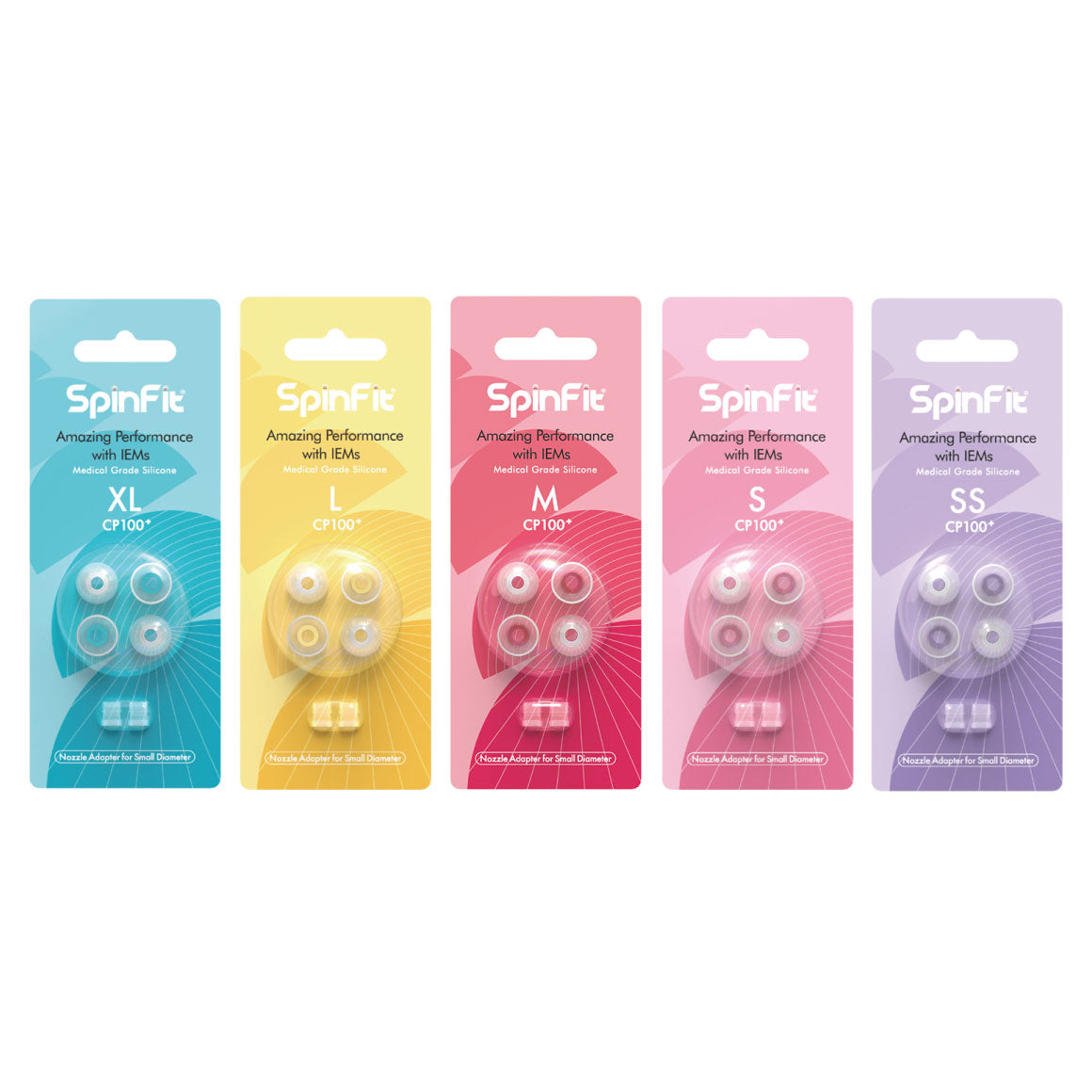  SpinFit - CP100+、mySite、merchandisen