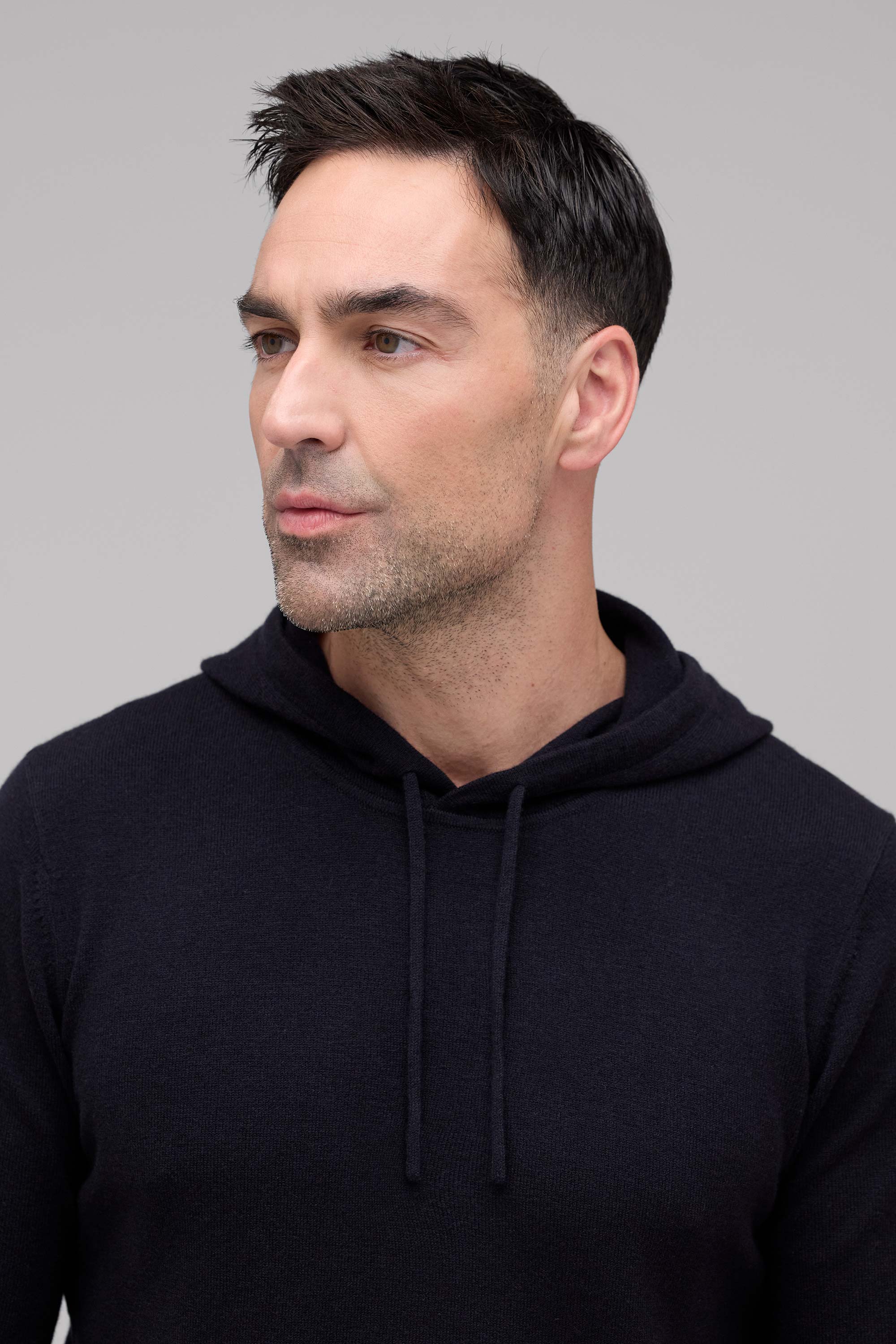 Men's Merino Cashmere Hoodie、mySite、noshort