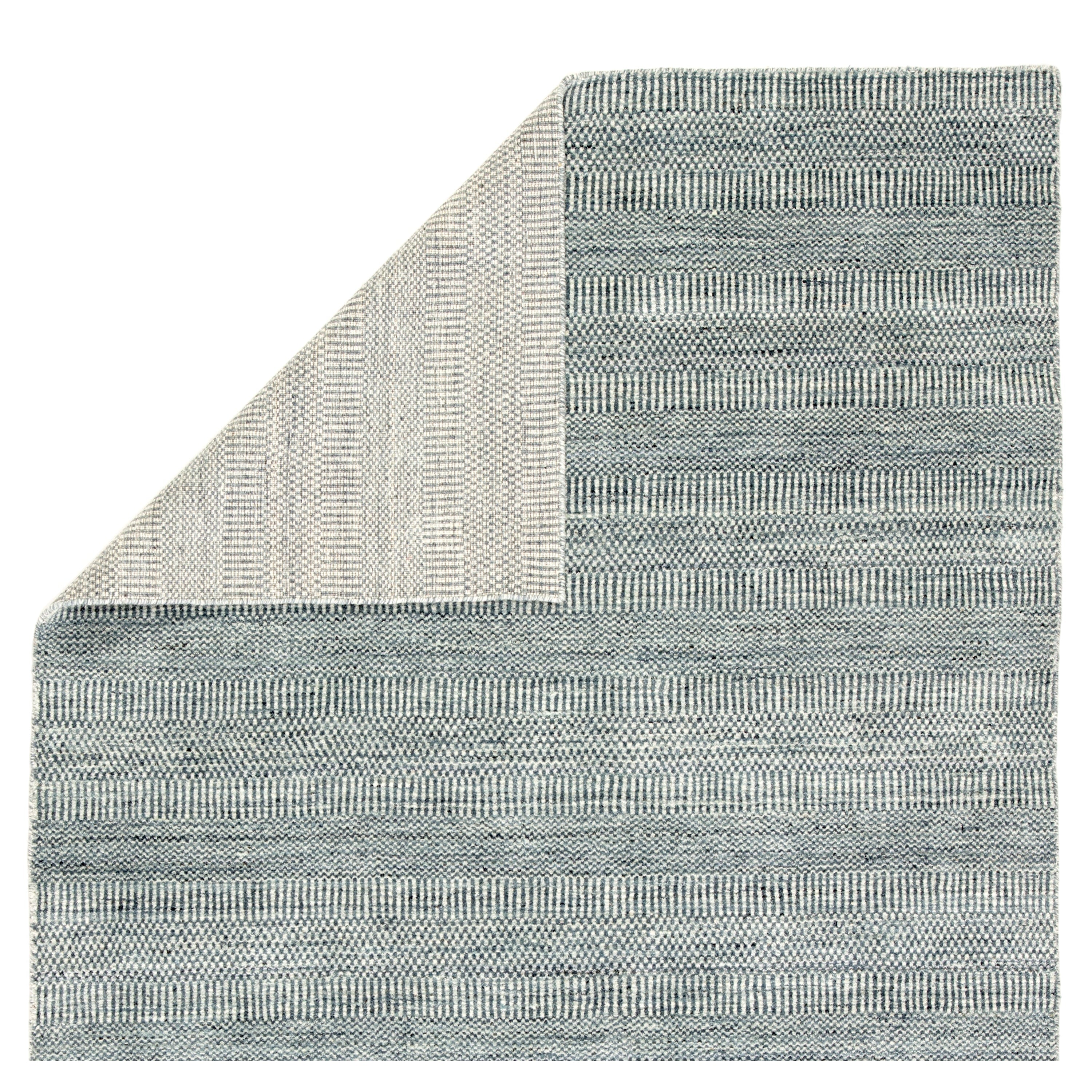 Minuit Handmade Geometric Ivory Dark Blue Area Rug、mySite、gigharbornorthrealestate