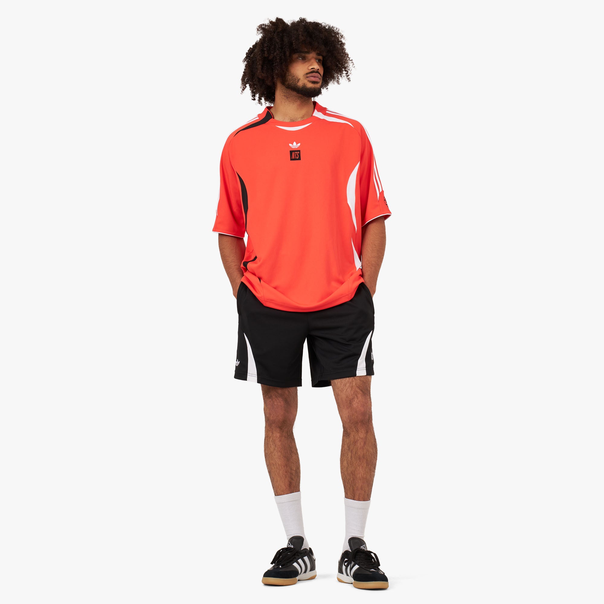  adidas Originals x NTS Radio Jersey Solar Red / Black - White、mySite、merchandisen