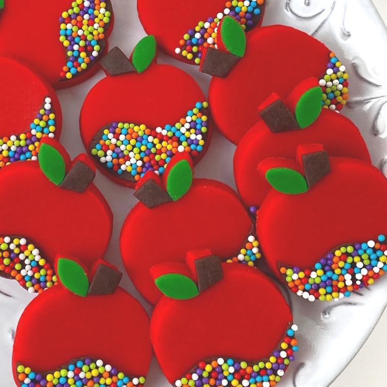 Marzipan Rainbow Sprinkle Apple Tiles、mySite、topwebapps