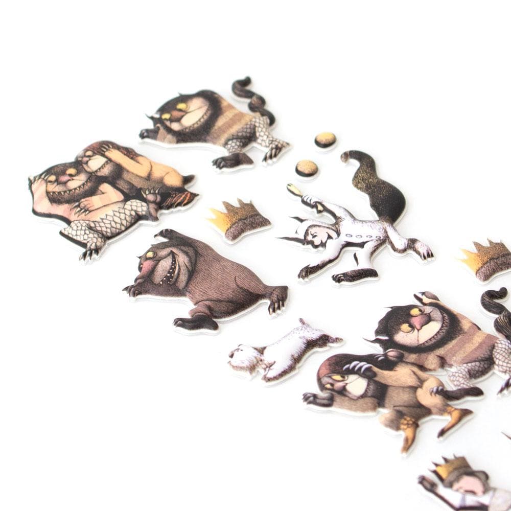  Puffy Stickers - Wild Things Characters、mySite、ghnorth