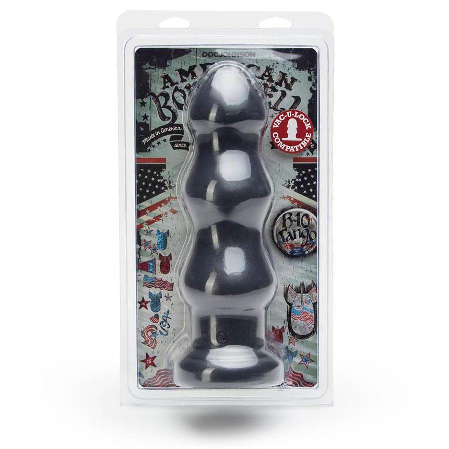 American Bombshell B-10 Tango Huge 10 Inch Butt Plug Gun Metal Grey、mySite、bottomscart