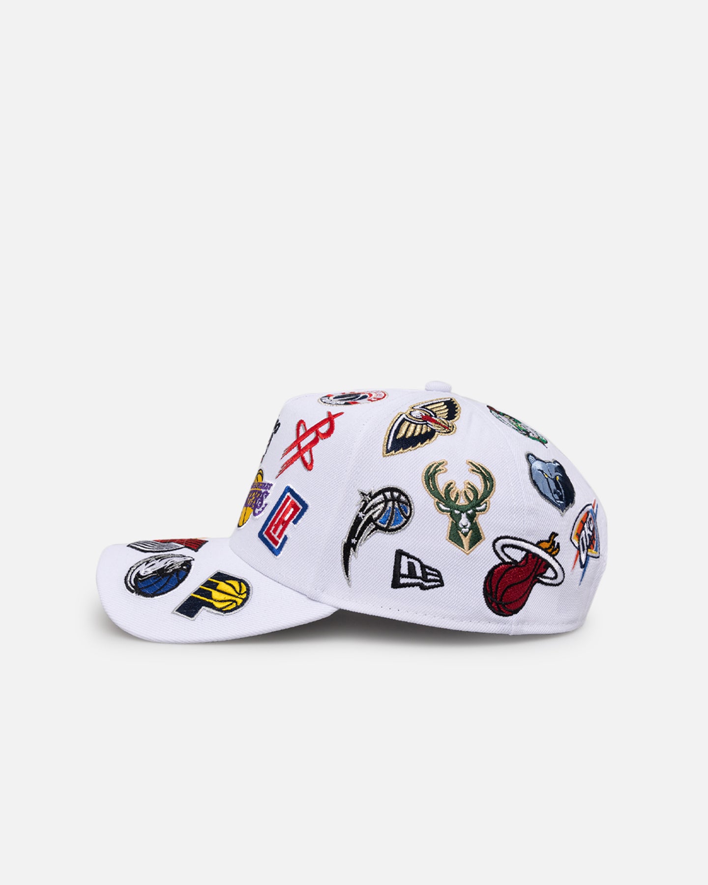 New Era NBA All Over 9FORTY A-Frame Snapback White、mySite、zt4zffjzw