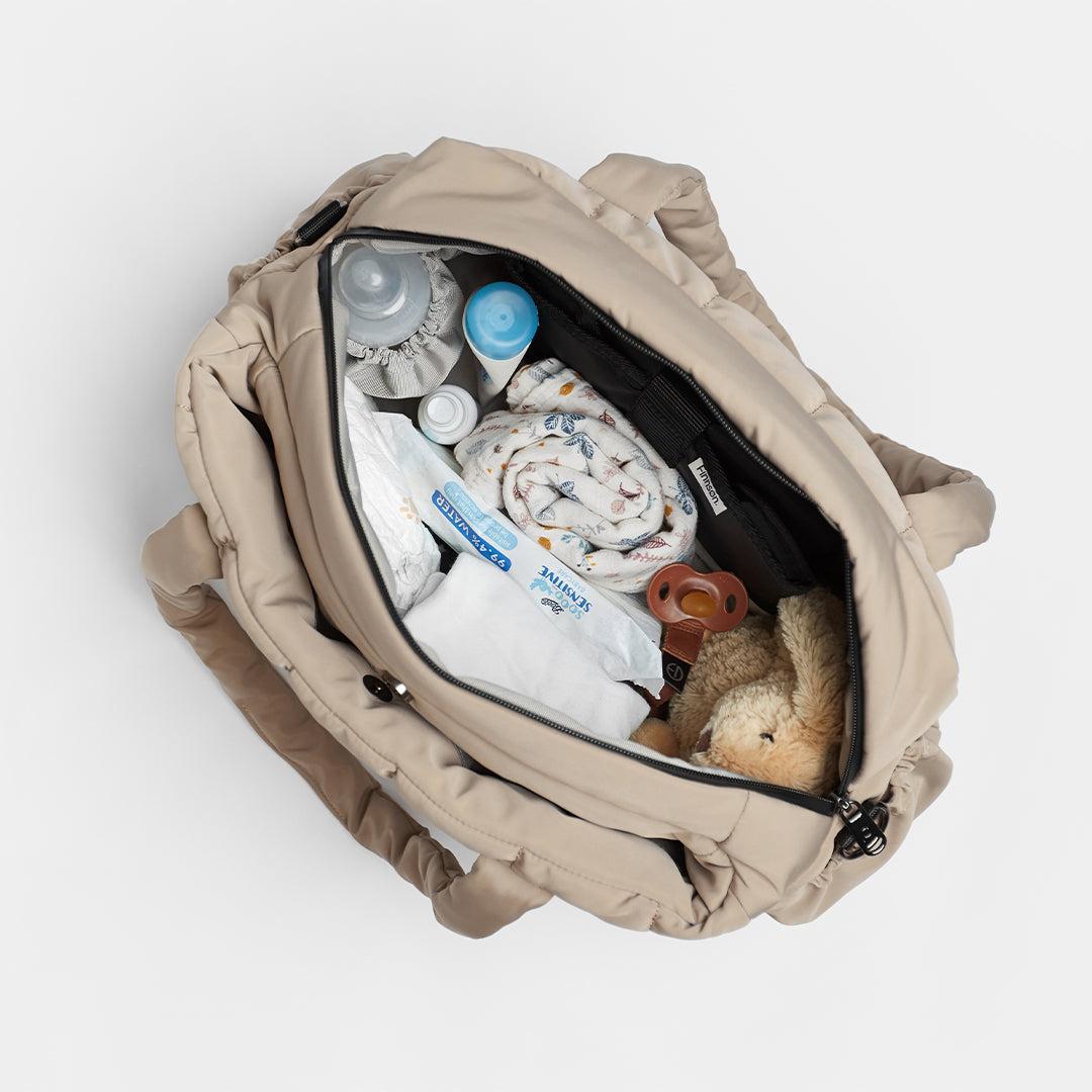  Finnson Innes Eco Holdall Changing Bag With Changing Mat - Taupe、mySite、merchandisen