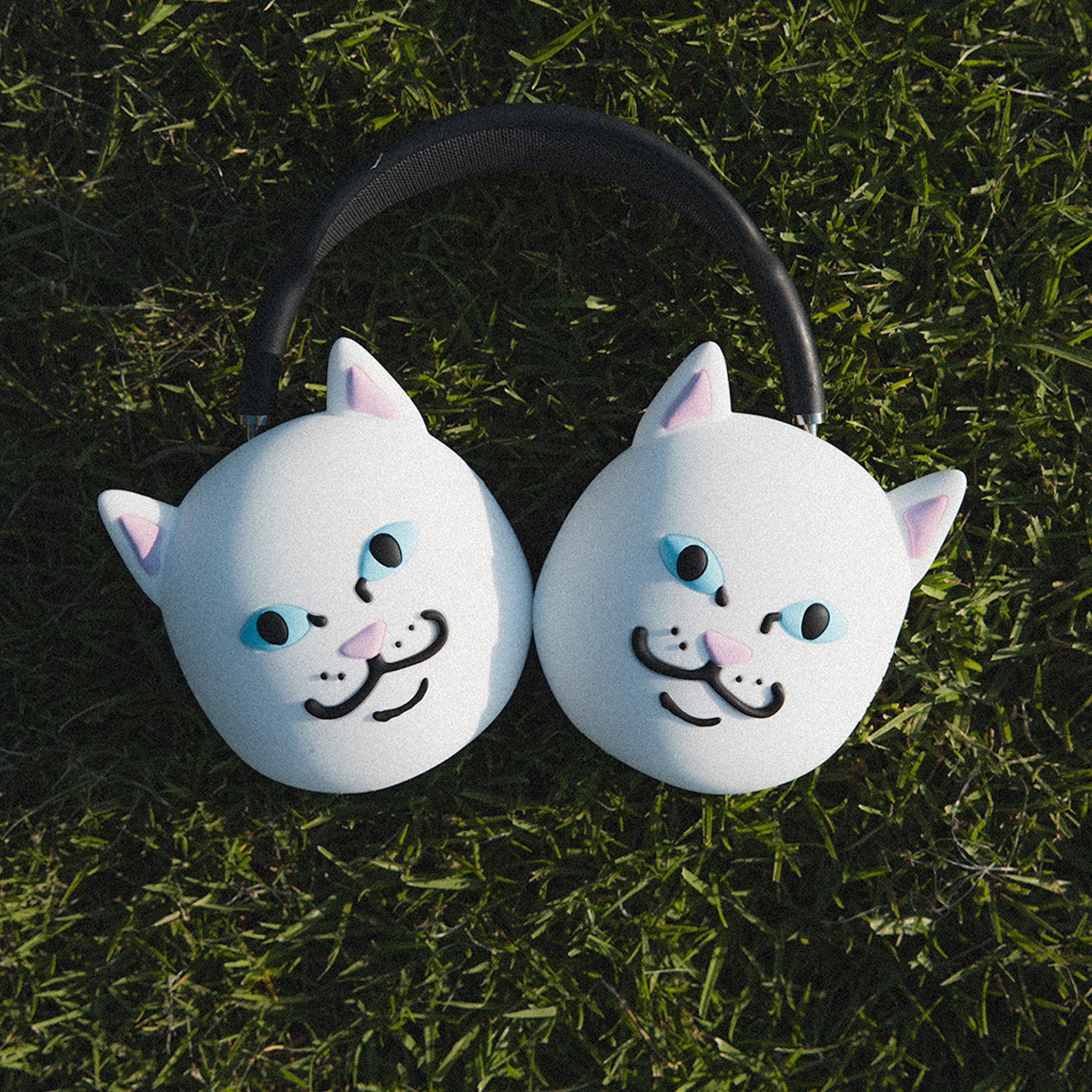  CASETiFY x Ripndip Lord Nermal 3D Airpods Max Cover (White)、mySite、merchandisen