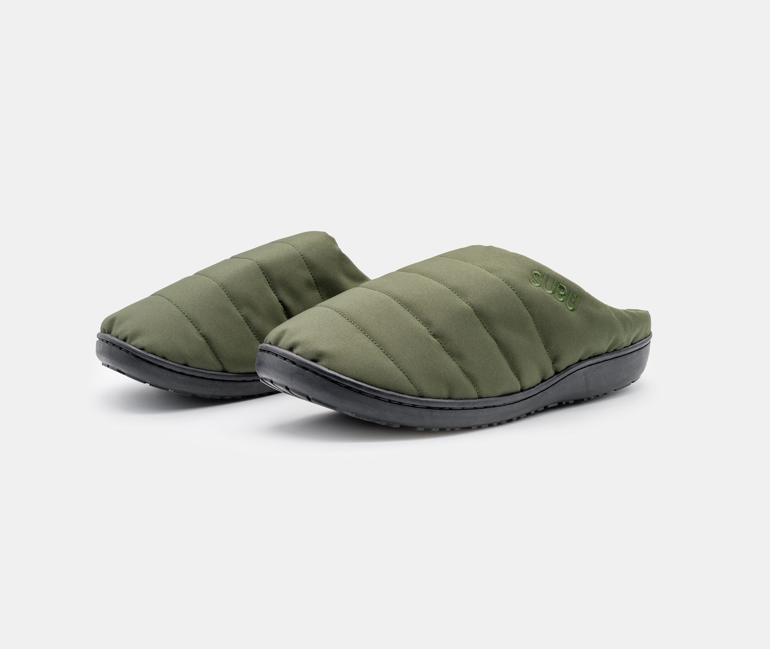 SUBU Nannen Slippers - Khaki、mySite、topwebapps