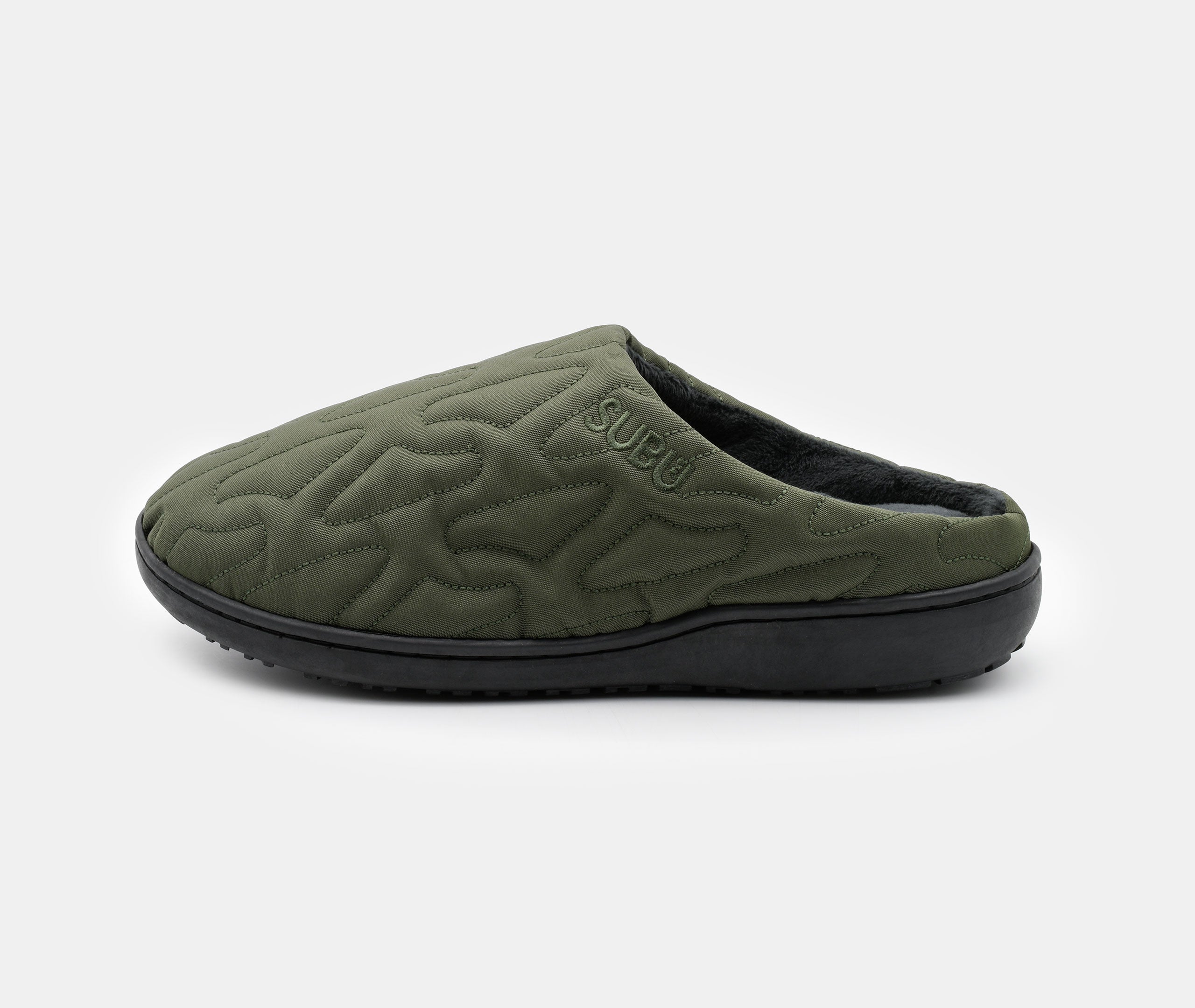 SUBU Nannen Outline Slippers - Khaki、mySite、topwebapps
