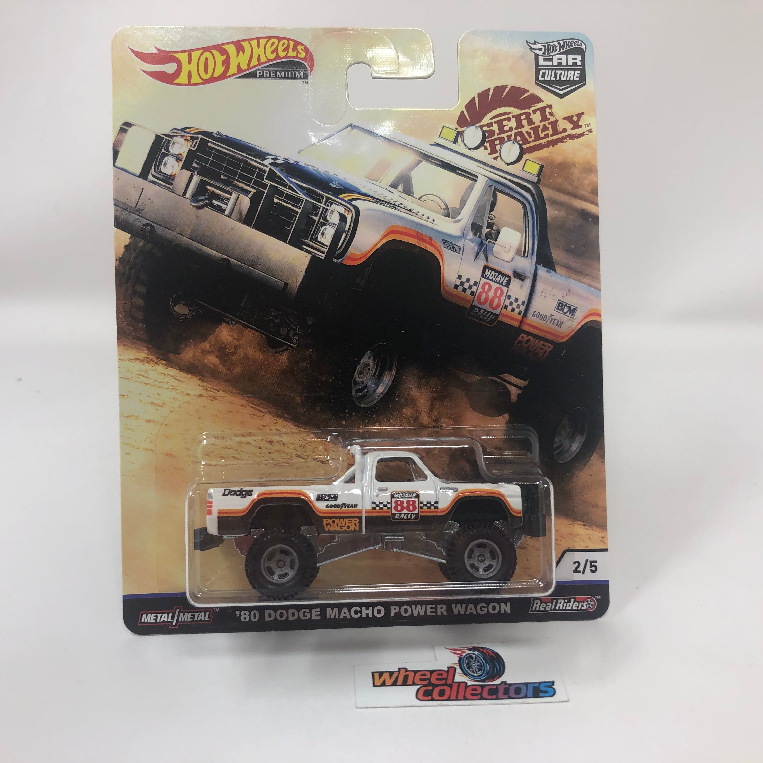 '80 Dodge Macho Power Wagon * Hot Wheels DESERT RALLY Car Culture、mySite、hgirdovlk