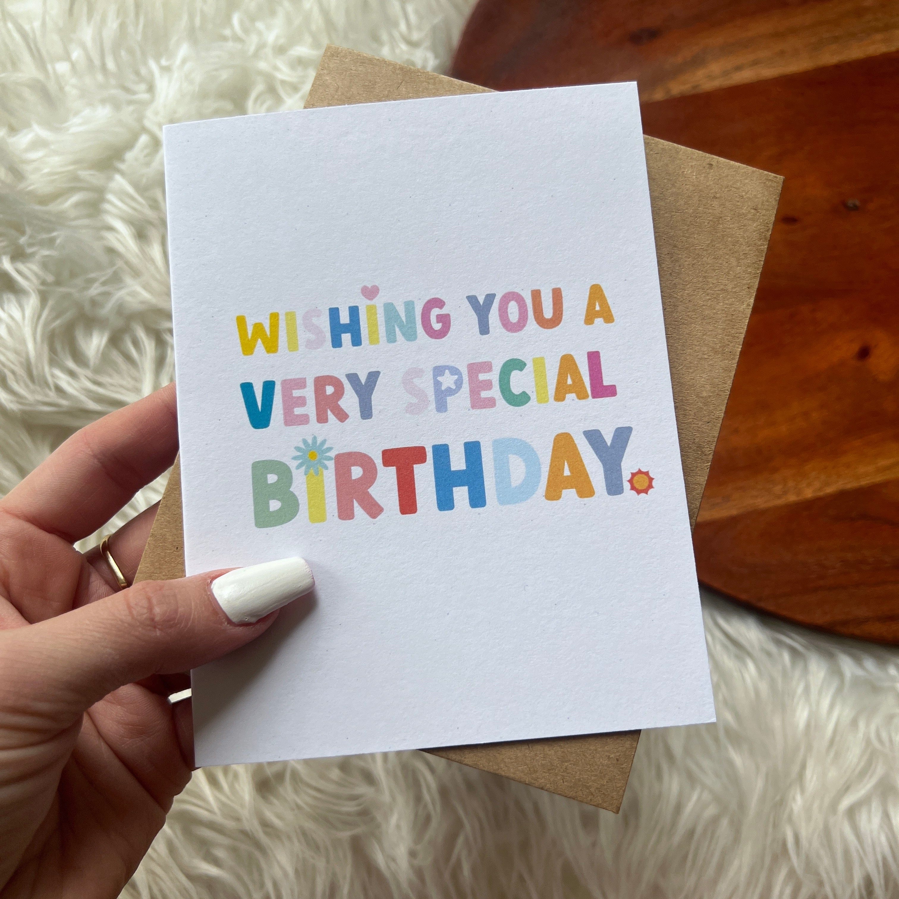 Wishing you a very special birthday birthday card、mySite、ghnorth