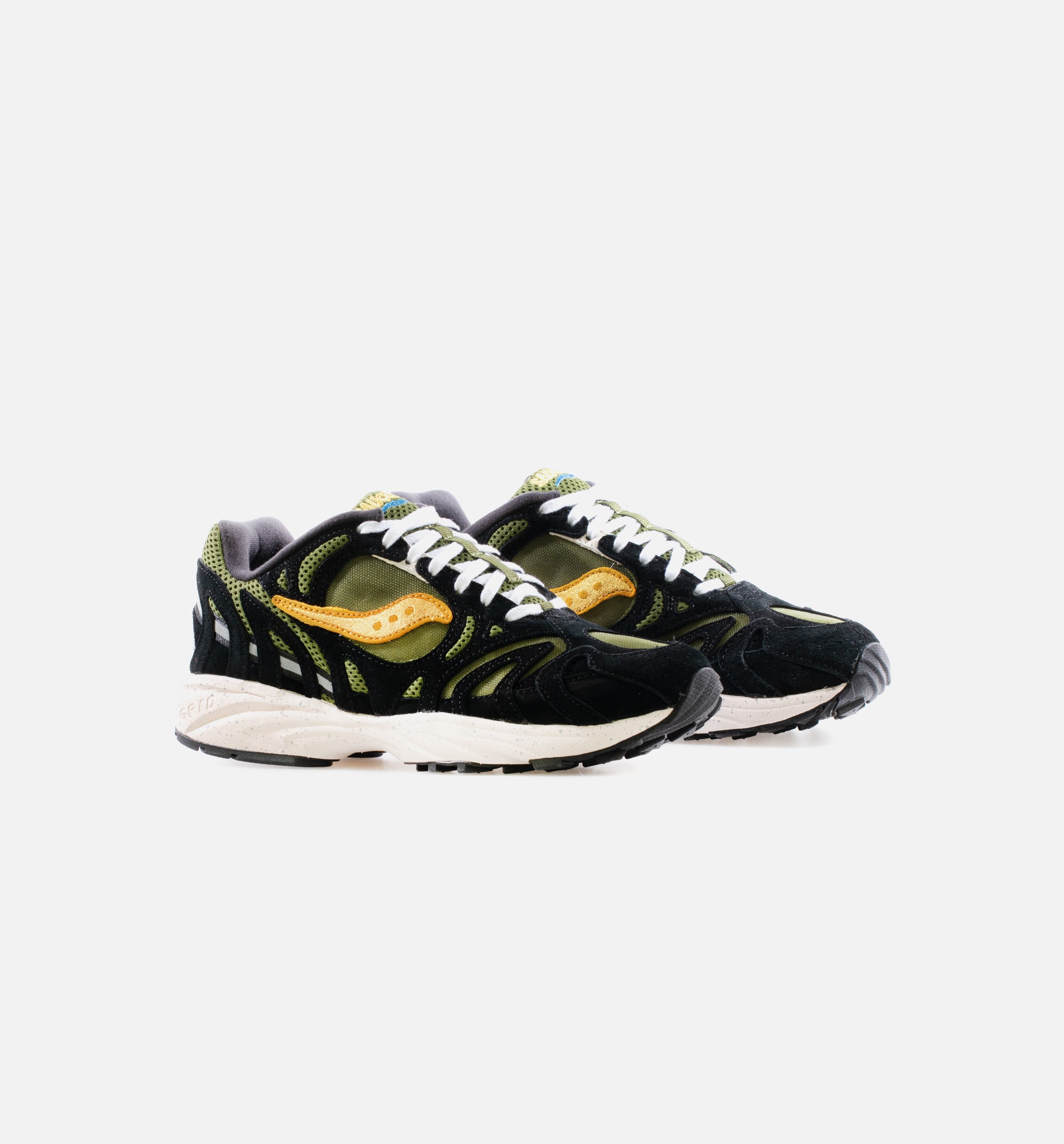 Grida Azura 2000 Mens Running Shoe - Black/Yellow、mySite、dreamappss