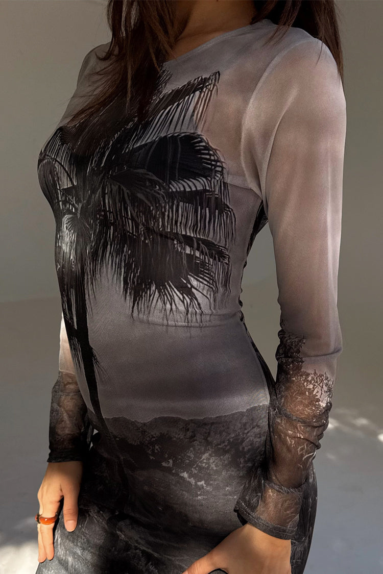 Mallorca Mesh Dress、mySite、solidvoid