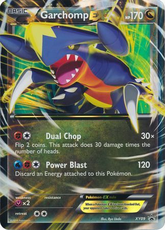 Garchomp EX (XY09) (Jumbo Card) XY: Black Star Promos、mySite、waistdrama