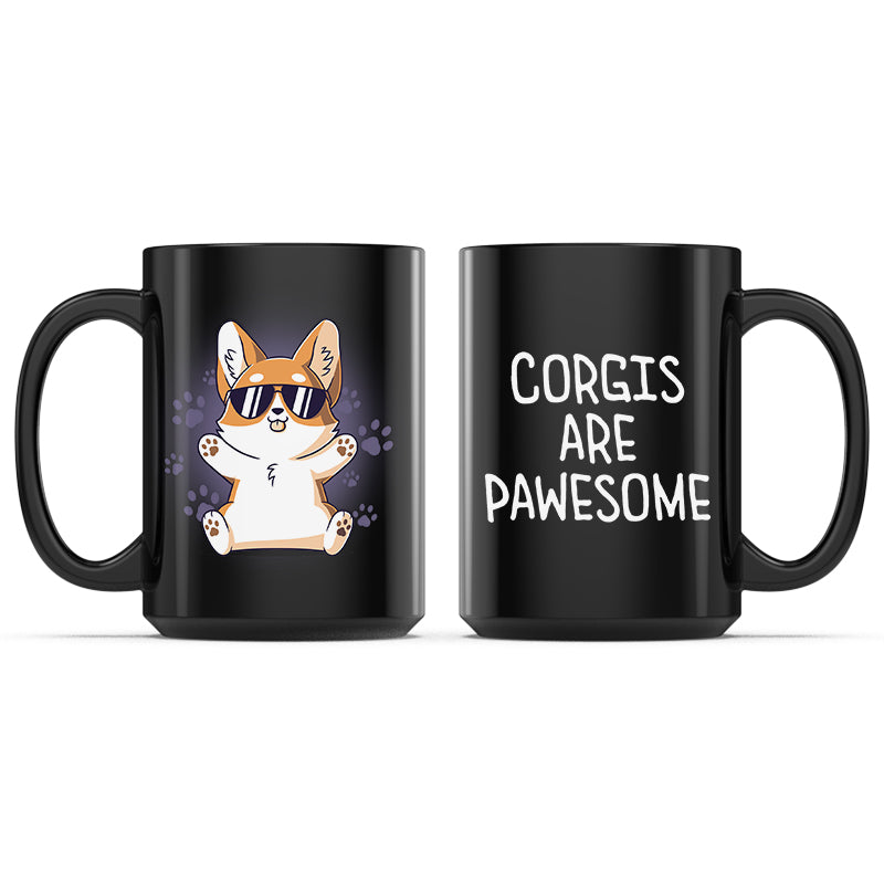 Corgis are Pawesome Mug、mySite、lovesweatpilates