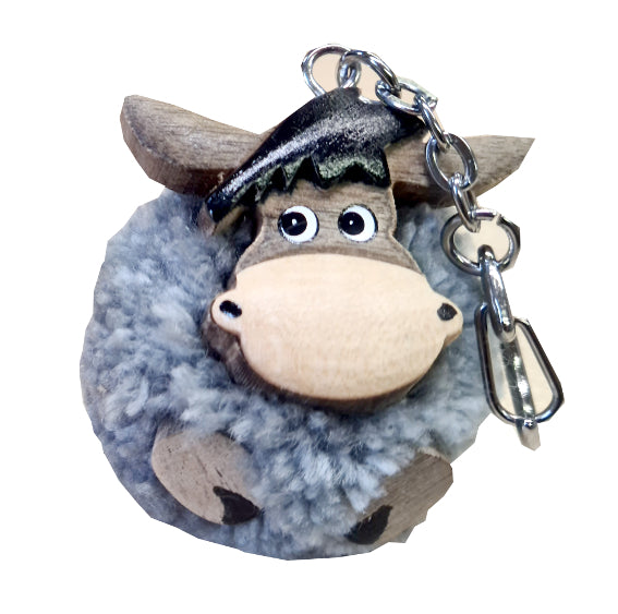 Animal Keyring (Highland / Donkey / Sheep)、mySite、g9winljtr