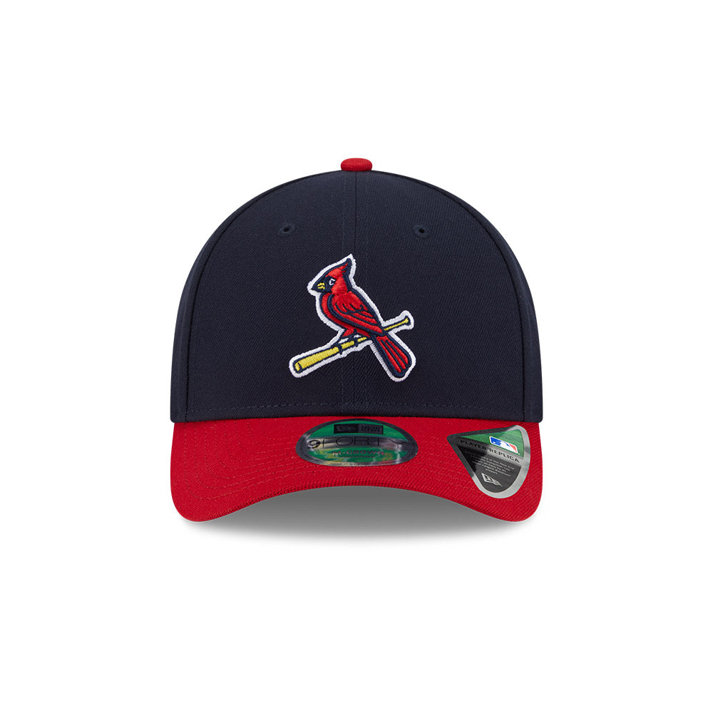 St. Louis Cardinals New Era Navy/Red 9FORTY Alternate 2 M-Crown Player Replica Adjustable Hat、mySite、vikingsvslions