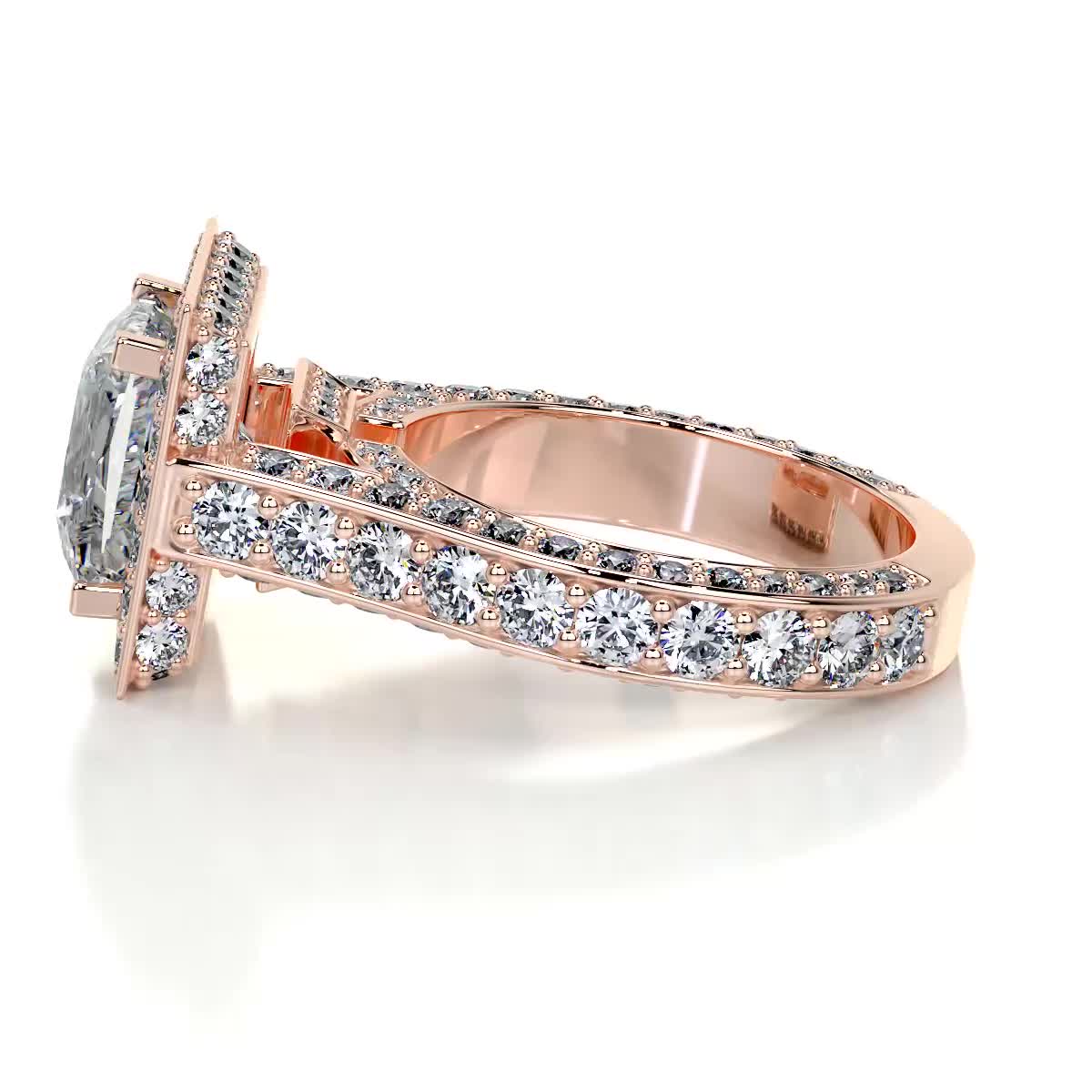 Freya Diamond Engagement Ring -14K Rose Gold、mySite、hinf8tx79