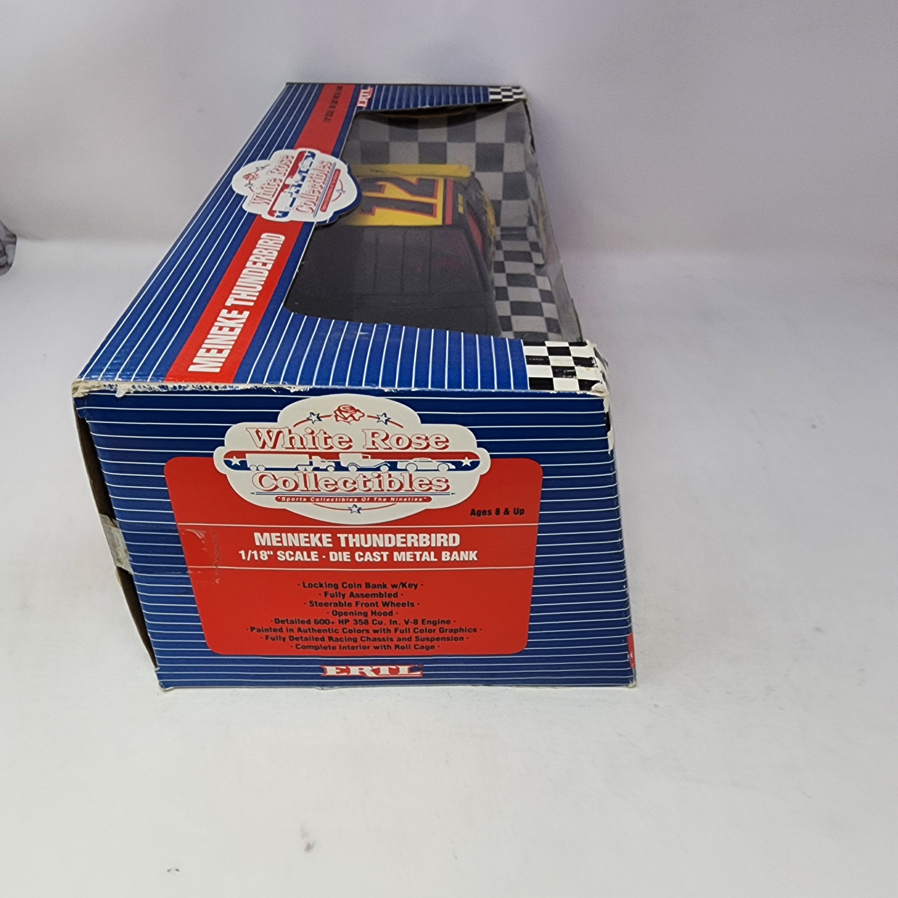 Meineke Thunderbird Bank * 1/18 Scale White Rose Collectibles、mySite、hgirdovlk