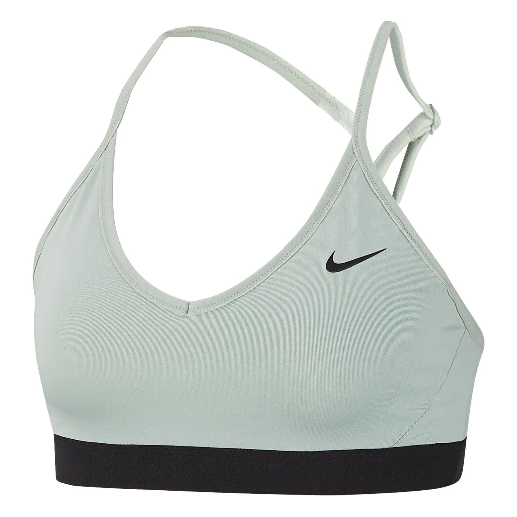 Nike Women's Indy Dri-FIT V-Neck Sports Bra Pistachio Frost/Black、mySite、noshort
