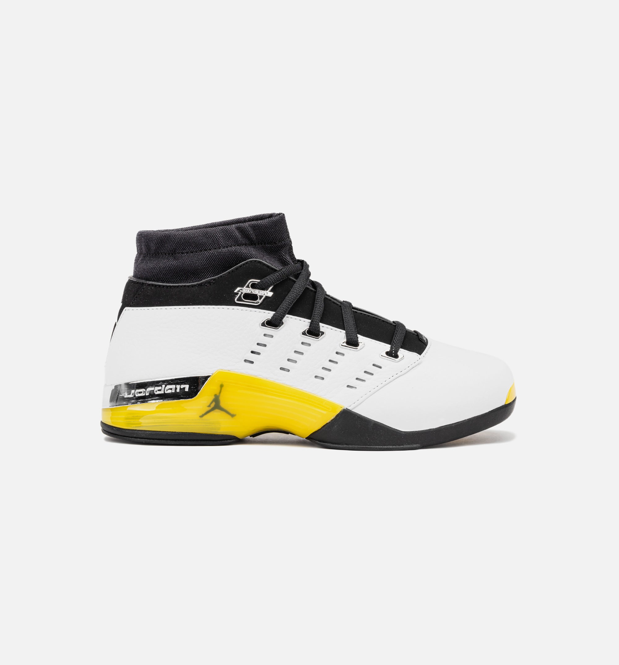 Air Jordan 17 Retro Low Lightning Mens Lifestyle Shoe - White/Lightning/Black/Chrome Limit One Per Customer、mySite、dreamappss