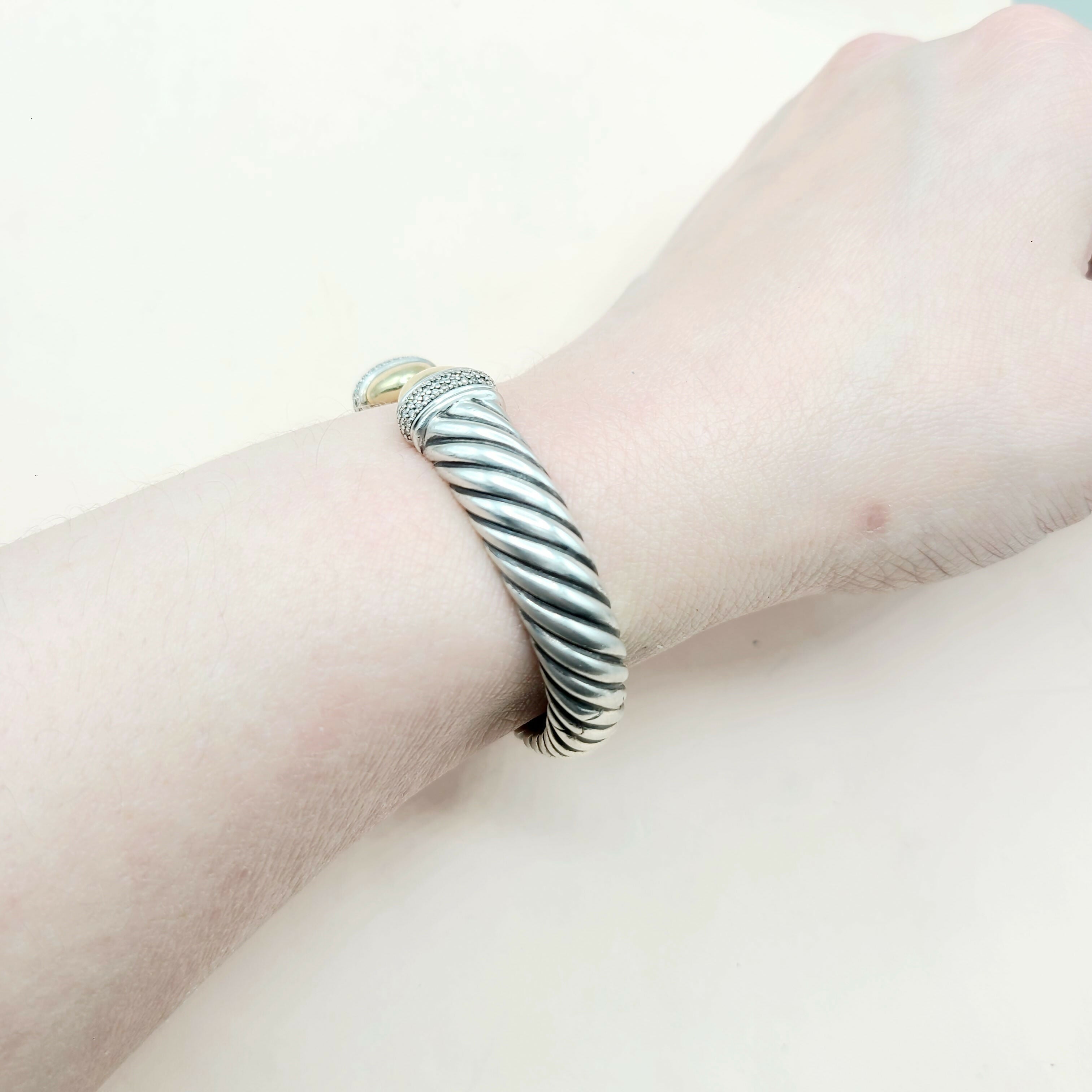 David Yurman Waverly Bracelet Diamonds & Gold、mySite、hinf8tx79