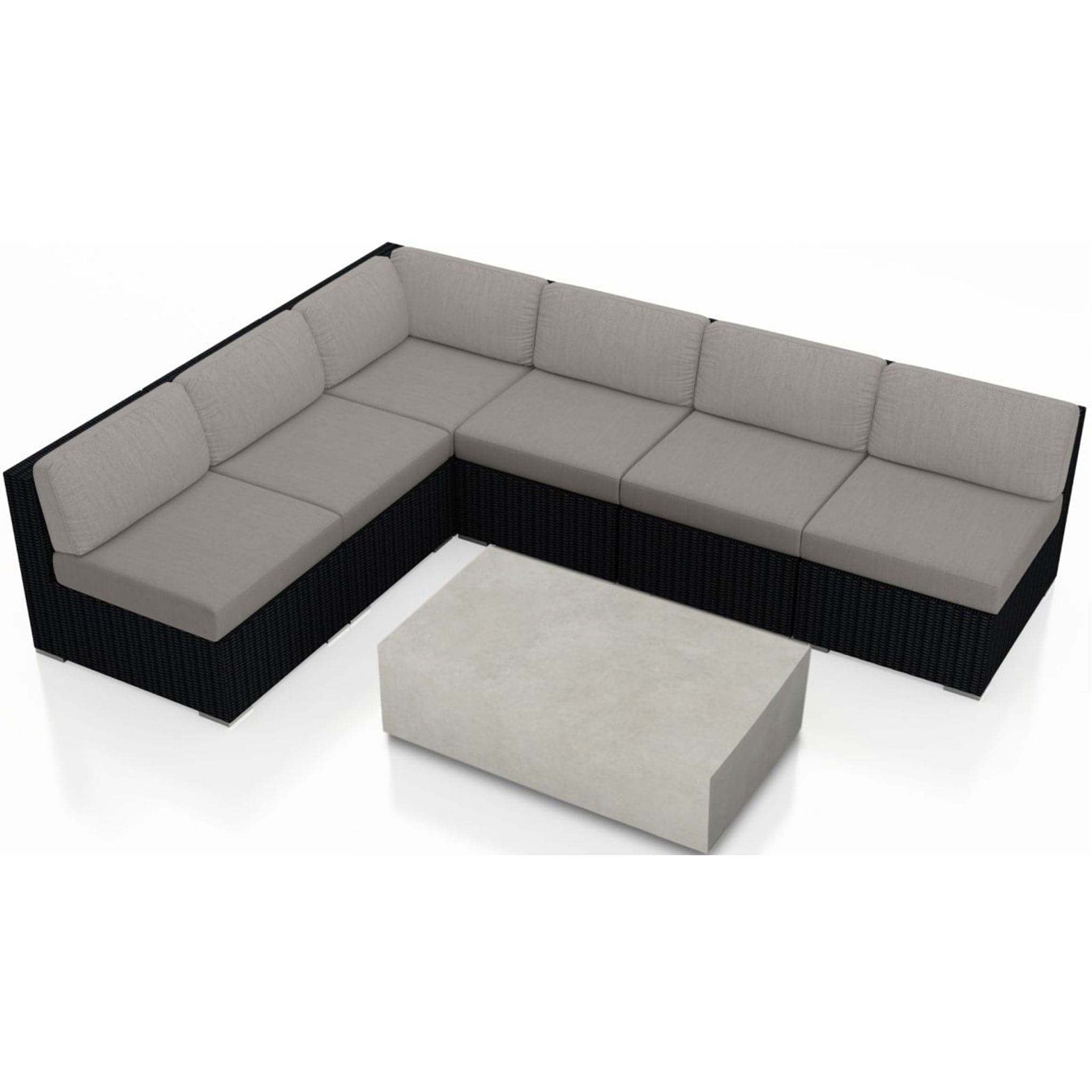 Urbana Mason 7 Piece Sectional Set、mySite、neckold