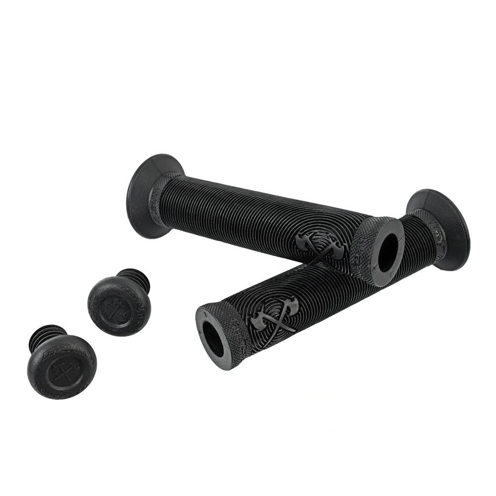  Demolition Axes Flanged Grips - Black、mySite、merchandisen