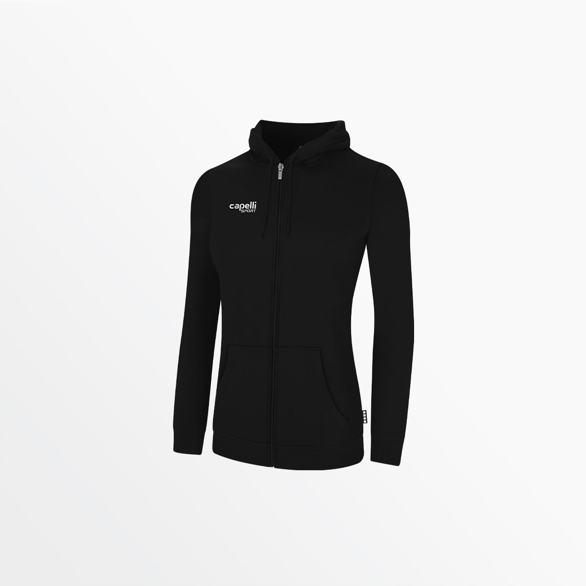 WOMEN'S BASIC FLEECE ZIP UP HOODIE