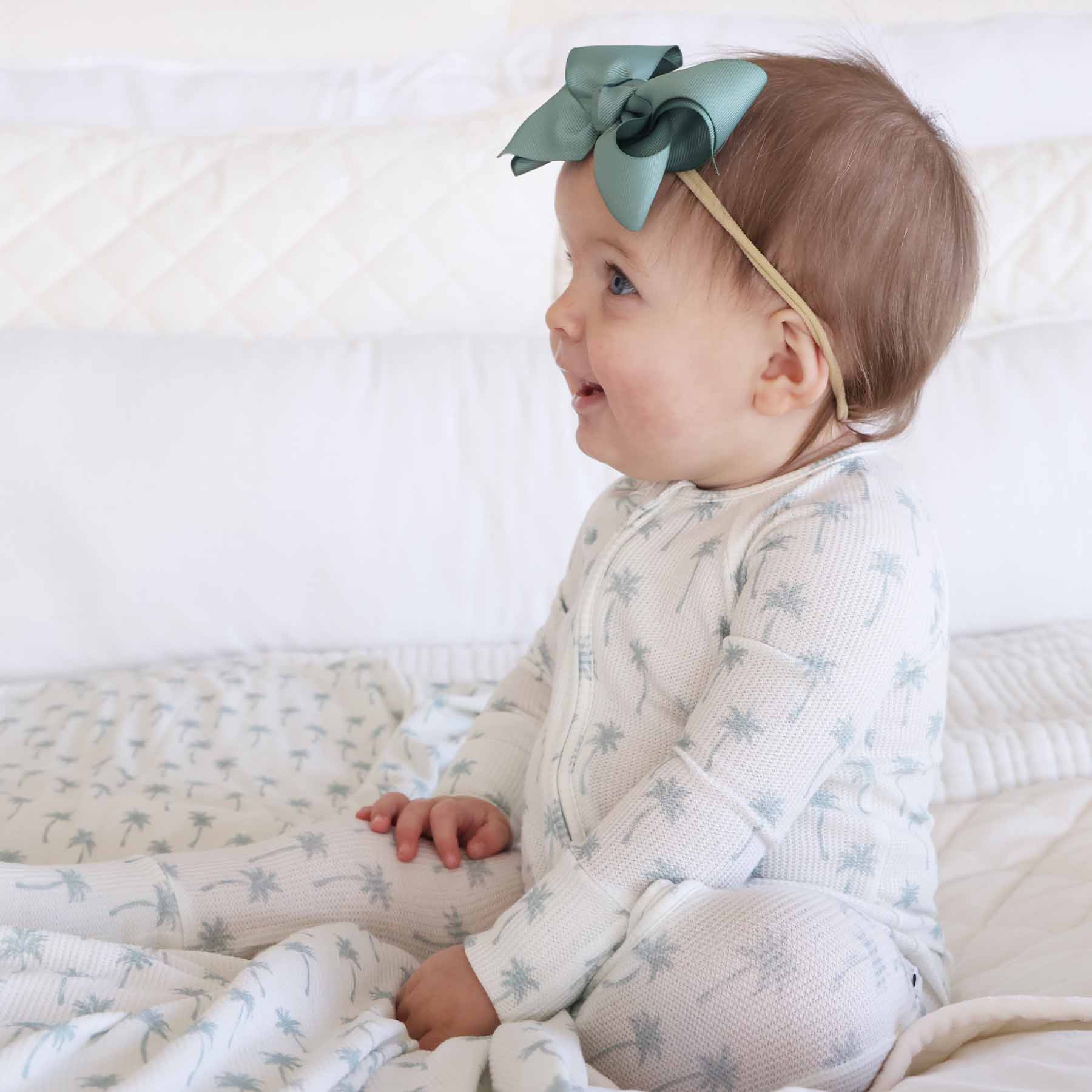  Preppy Palms Bamboo Waffle Convertible Zip Romper、mySite、layawaytickets