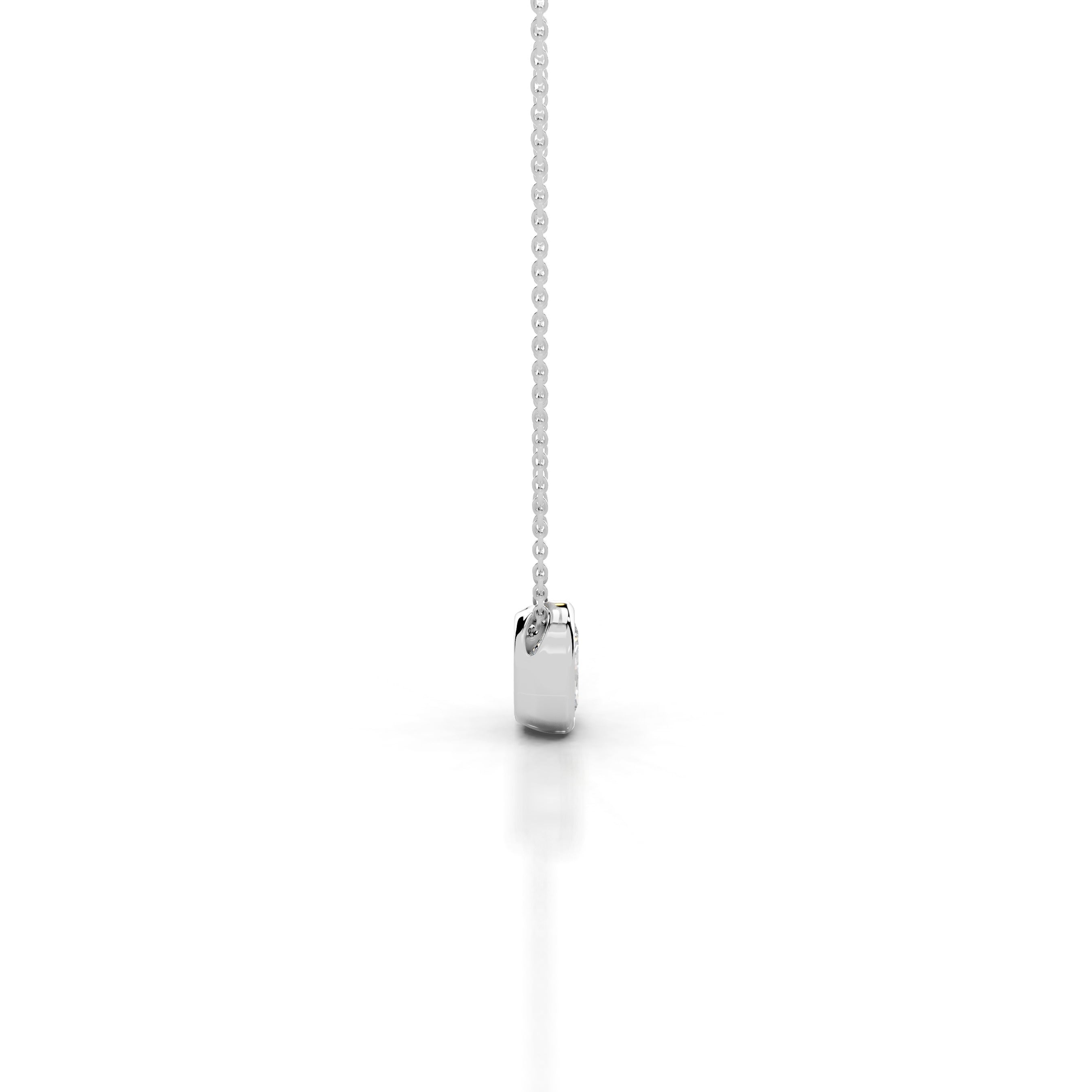 Gianna Lab Grown Diamond Pendant - 14K White Gold、mySite、hinf8tx79