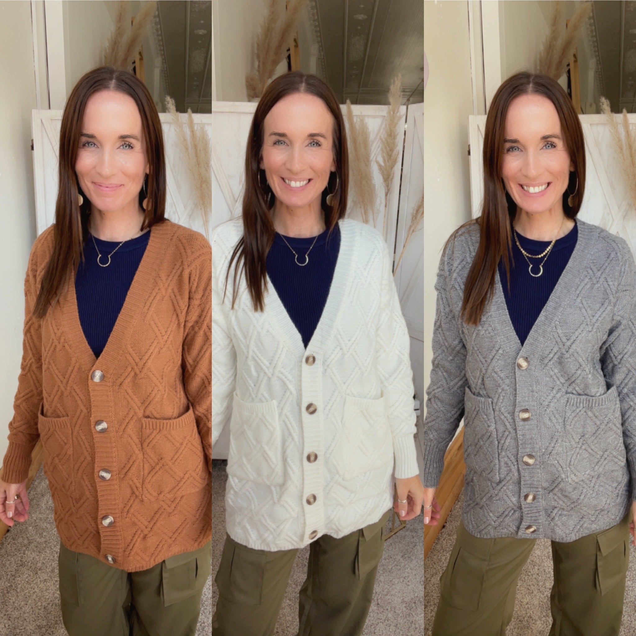 Norma's Crisp Pumpkin Cardigan's、mySite、garagedoors4me