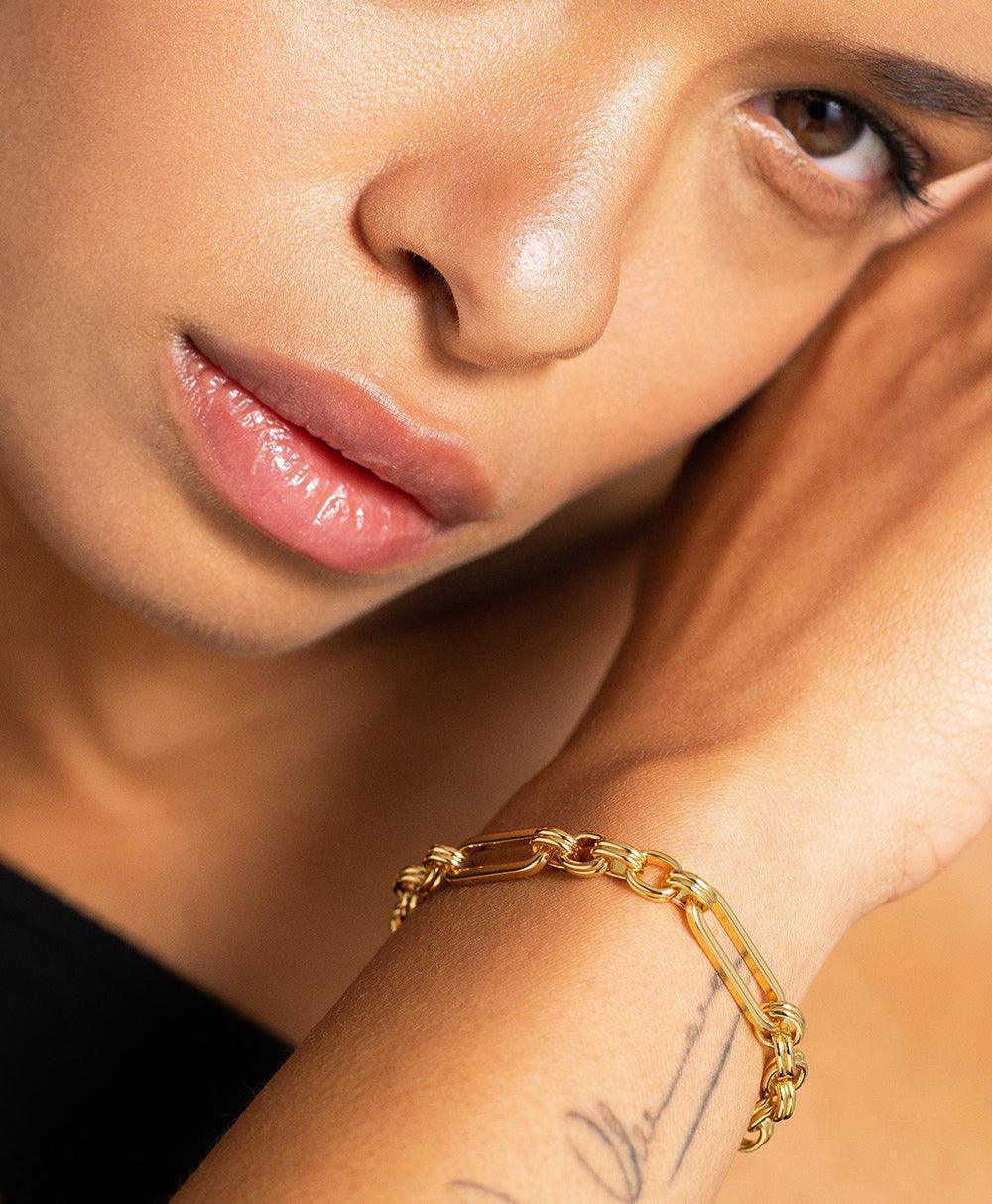  Lil Bracelet 18ct Gold Plated