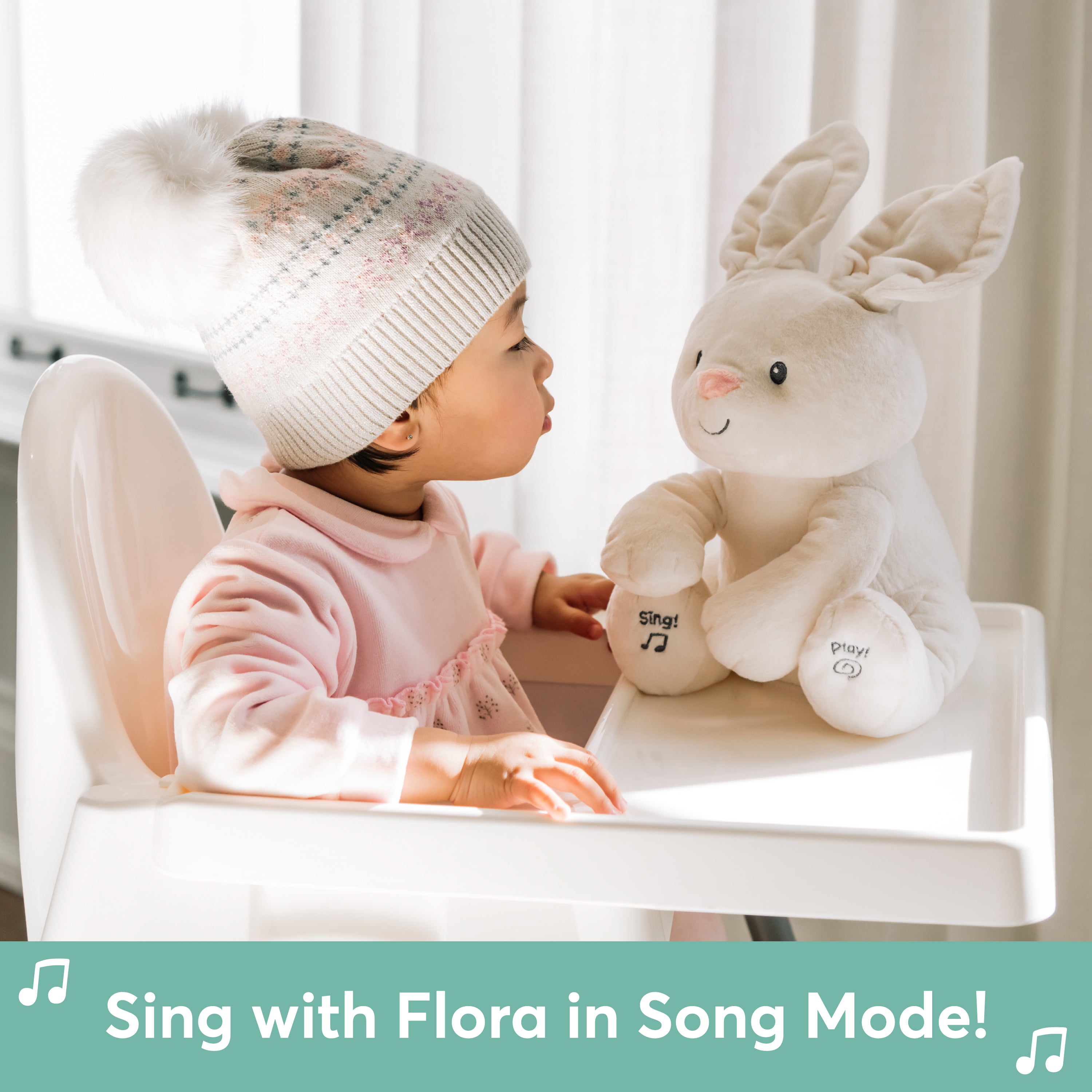 Animated Flora the Bunny, 12 in、mySite、pszhyizbm