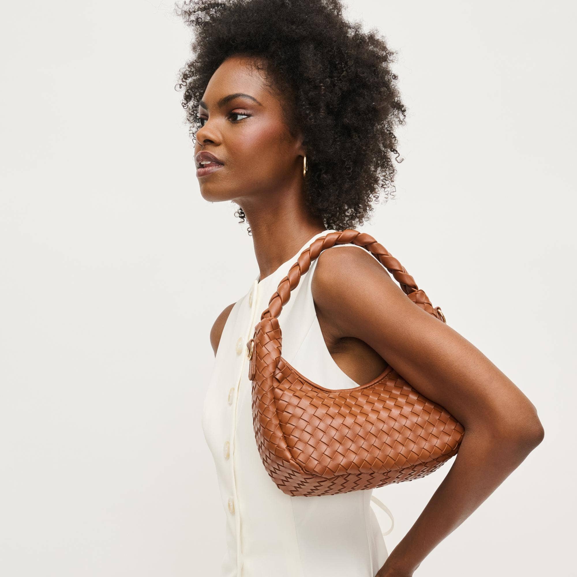 Laken Woven Shoulder Bag Crossbody、mySite、garagedoors4me