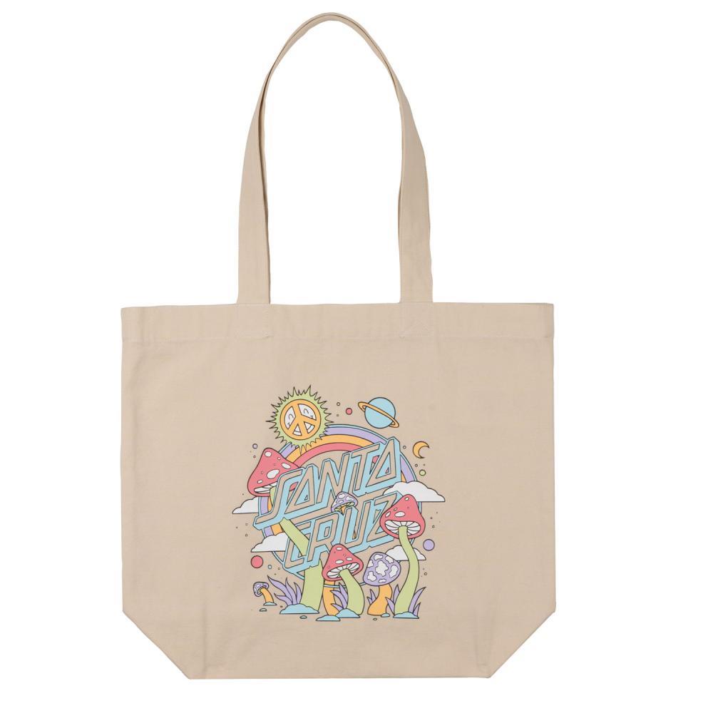  Santa Cruz Womens Tote Bag Once Upon a Dot - Natural、mySite、merchandisen